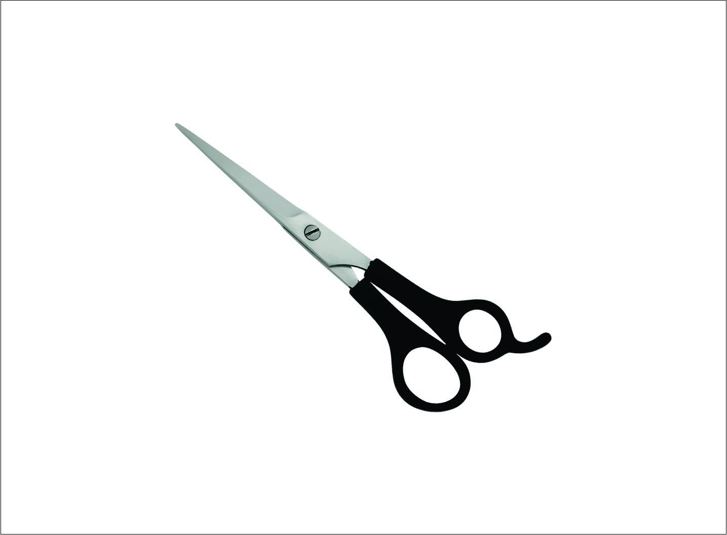 Plastic Handle Barber Scissors