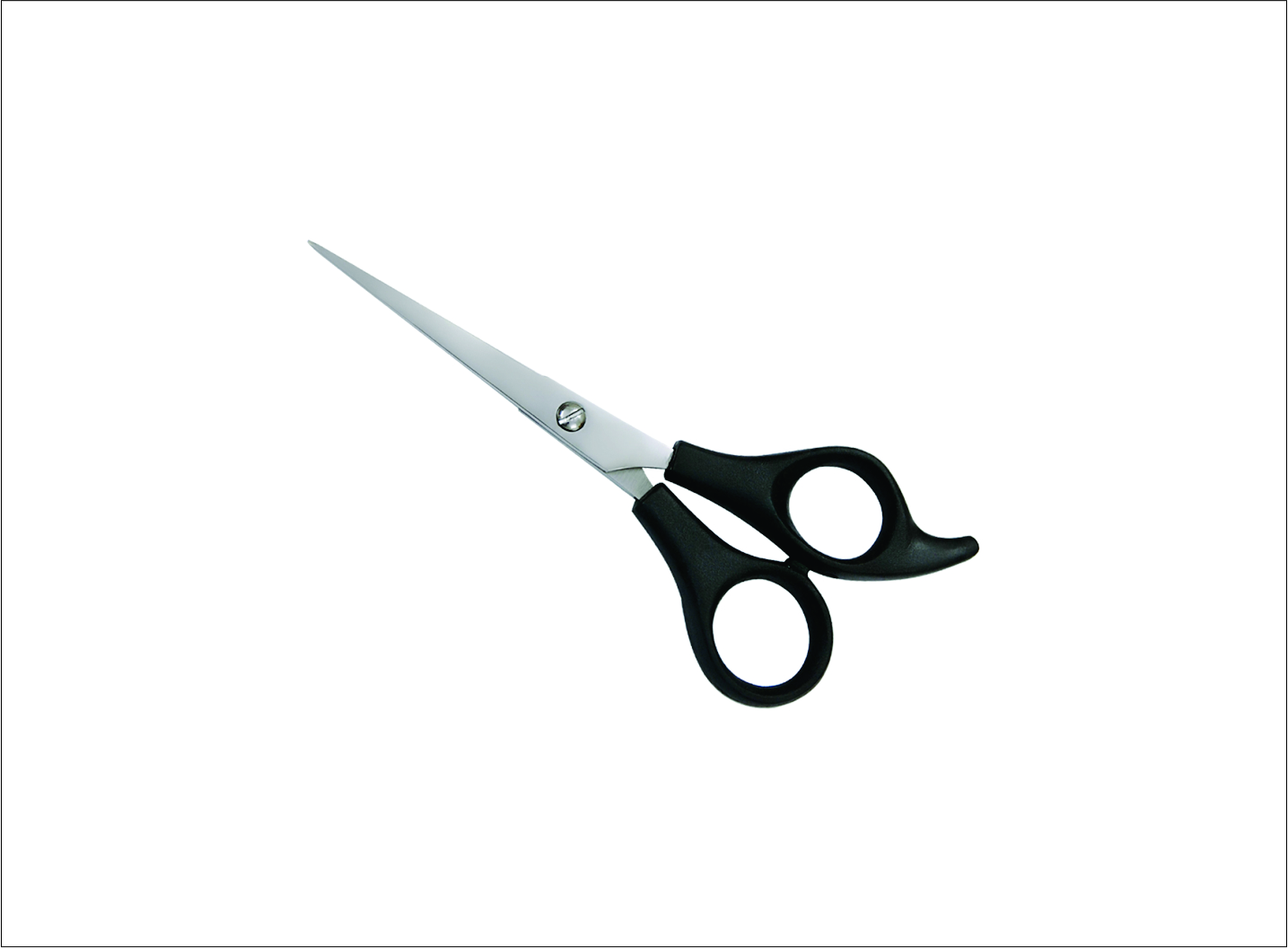 Plastic Handle Barber Scissors