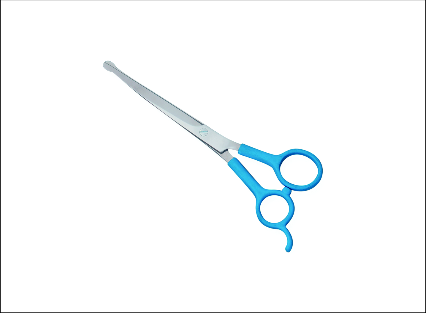 Plastic Handle Barber Scissors