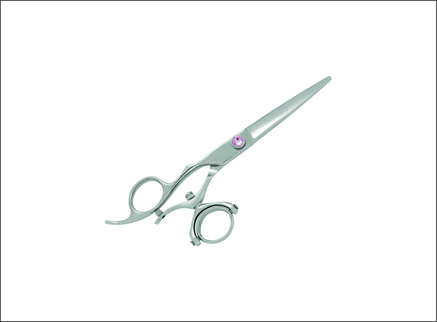 Professional Left-Handed Barber Scissors