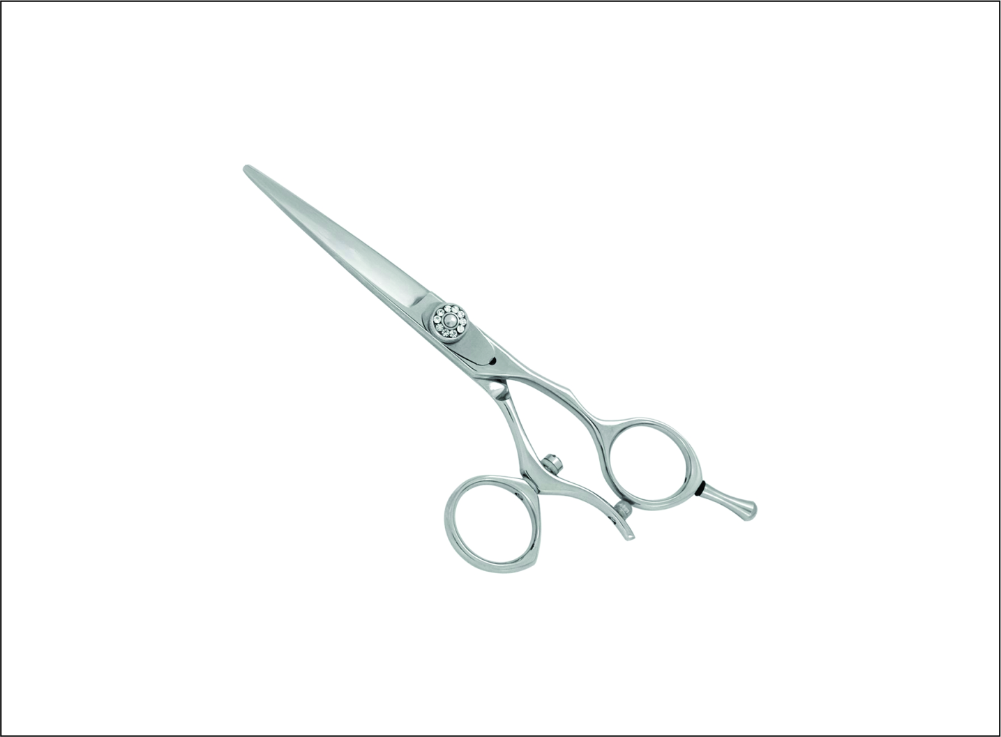 Professional Barber Scissors – Swivel Handle