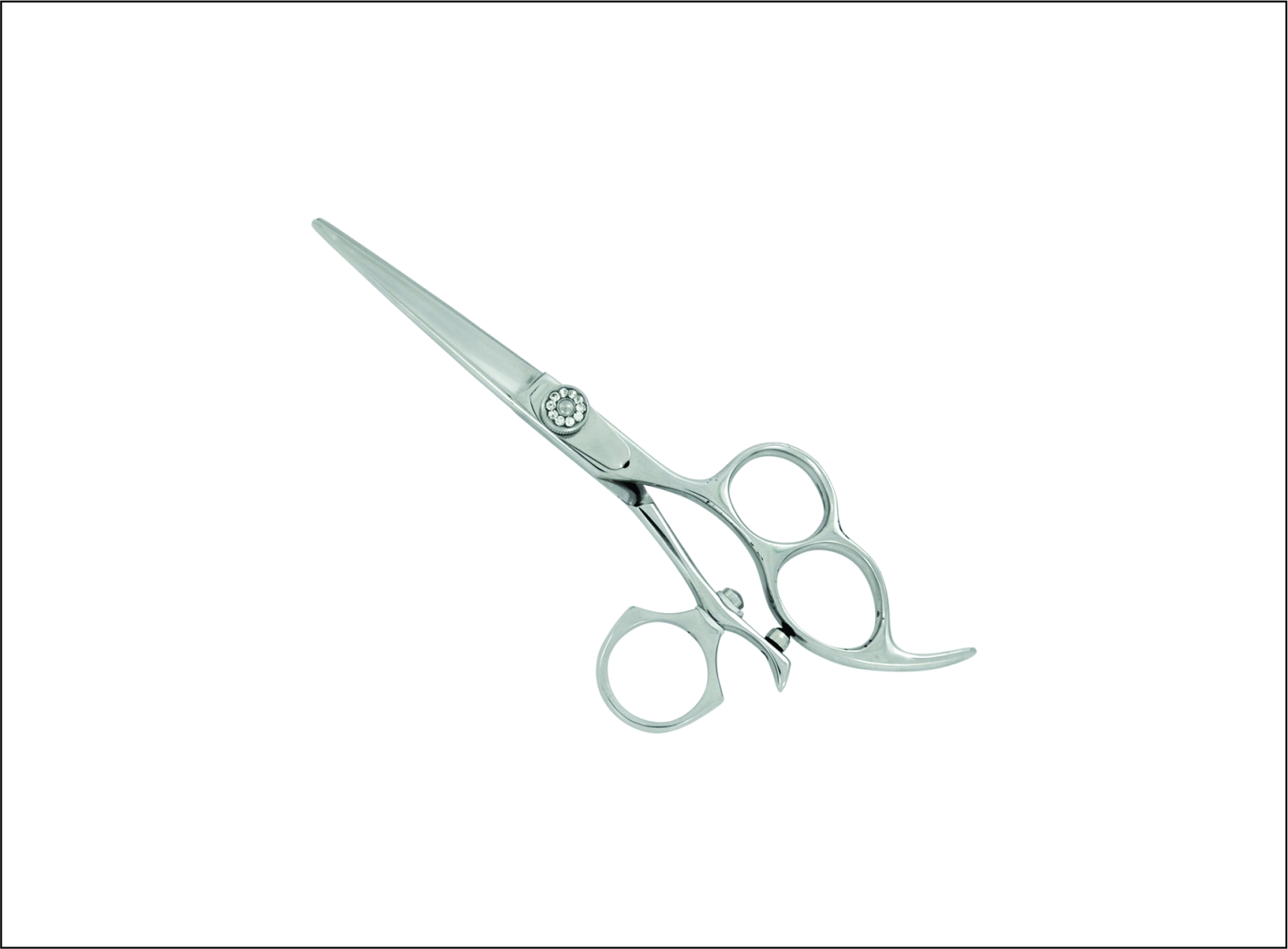 Professional Barber Scissors – Swivel Handle