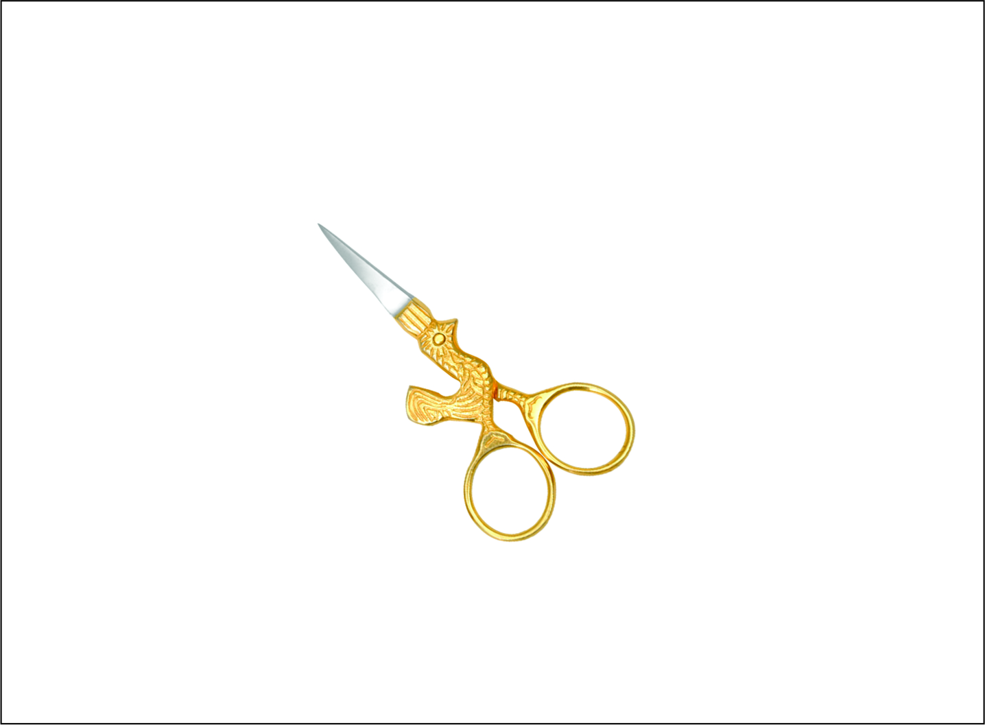Rooster Embroidery Scissor