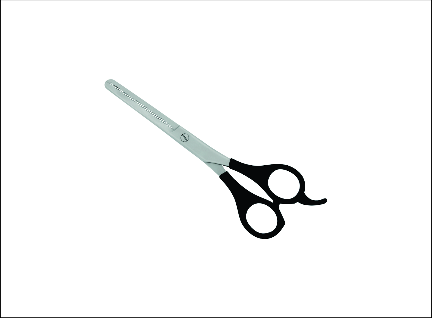 Plastic Handle Thinning Scissors