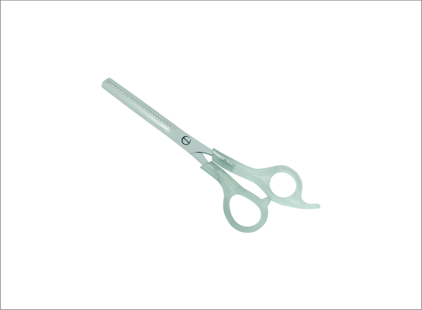 Plastic Handle Thinning Scissors