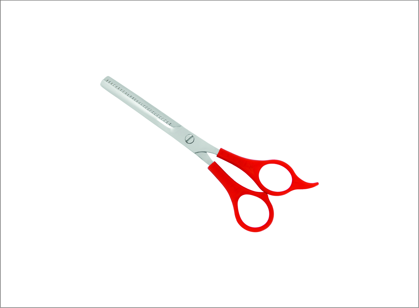 Plastic Handle Thinning Scissors