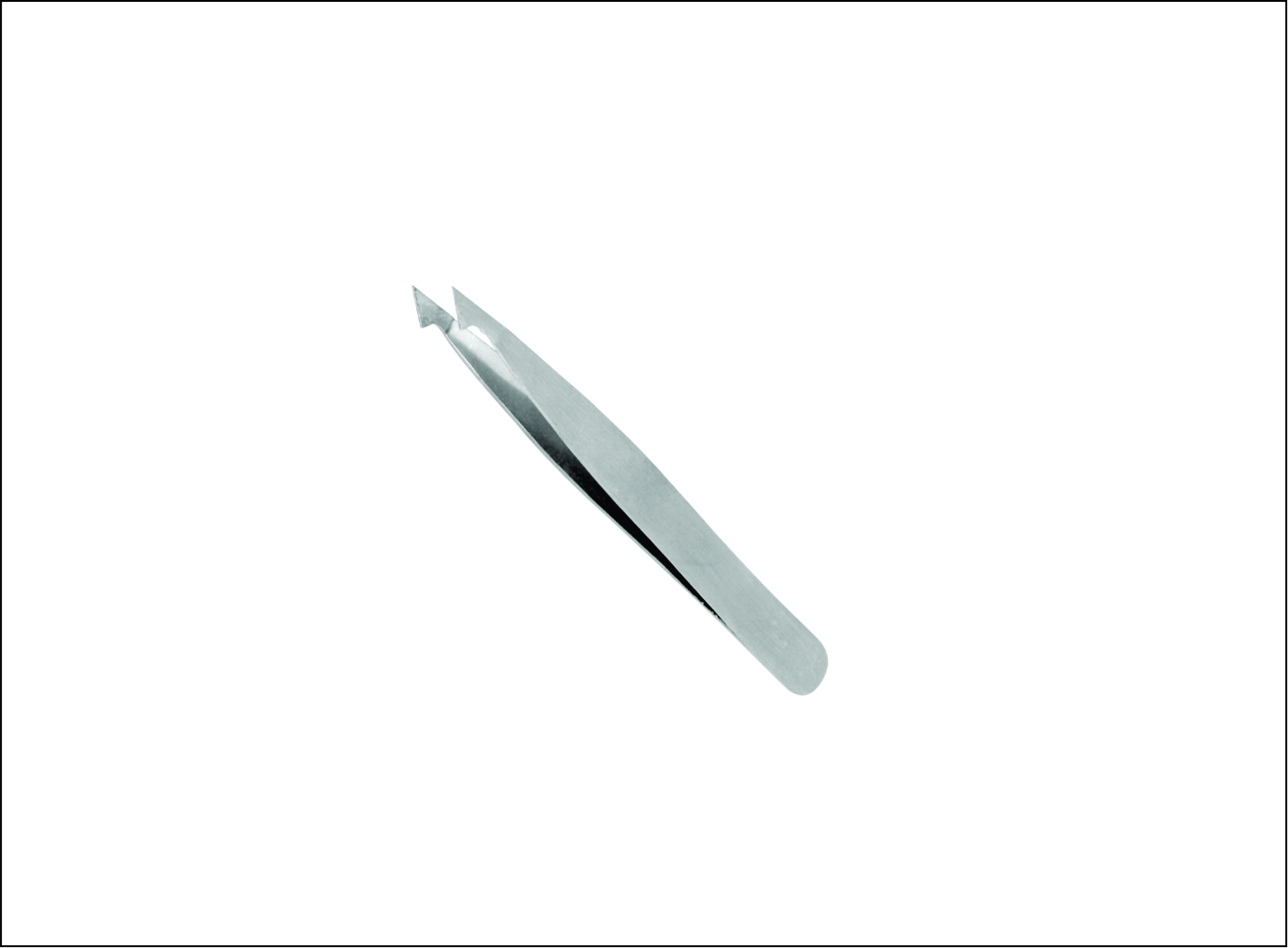 Slanted Point Tip Eyebrow Tweezers
