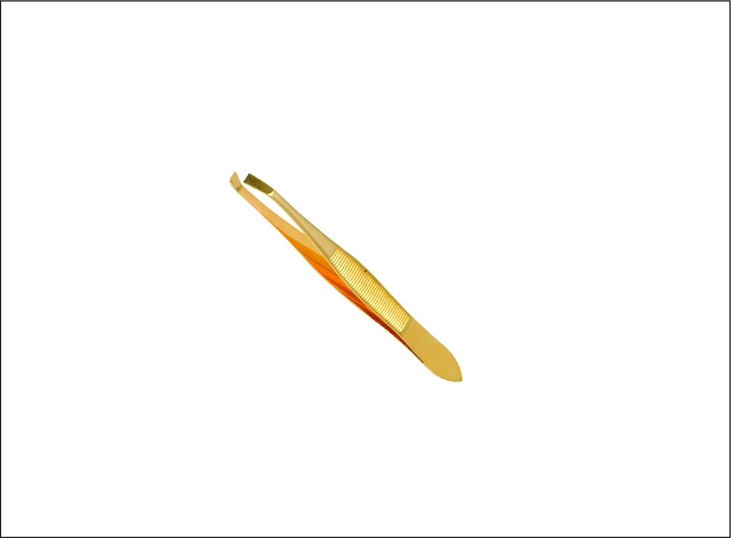 Slant Tip Eyebrow Tweezers