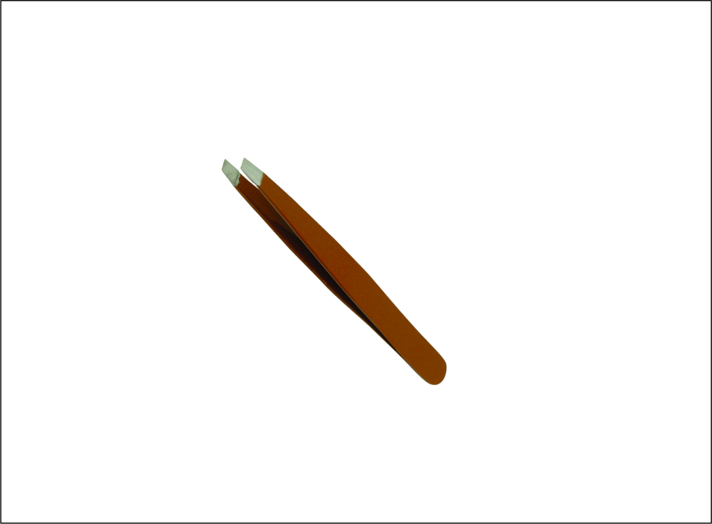 Slant tip Eyebrow Tweezers