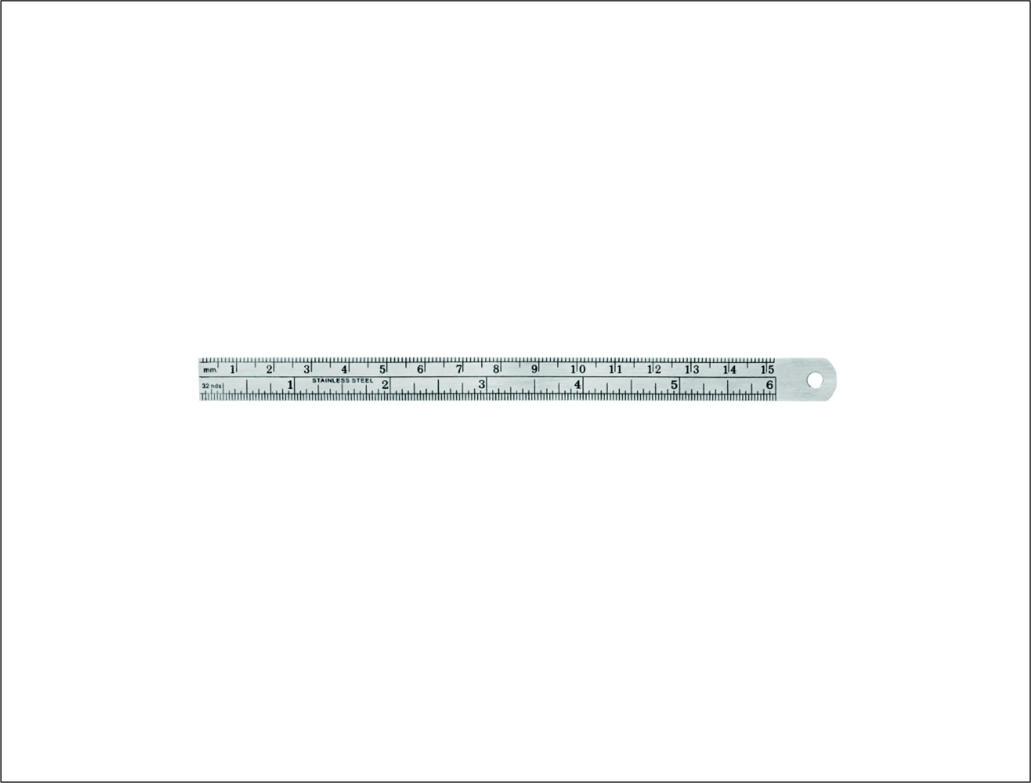 Stainless Steel Ruler