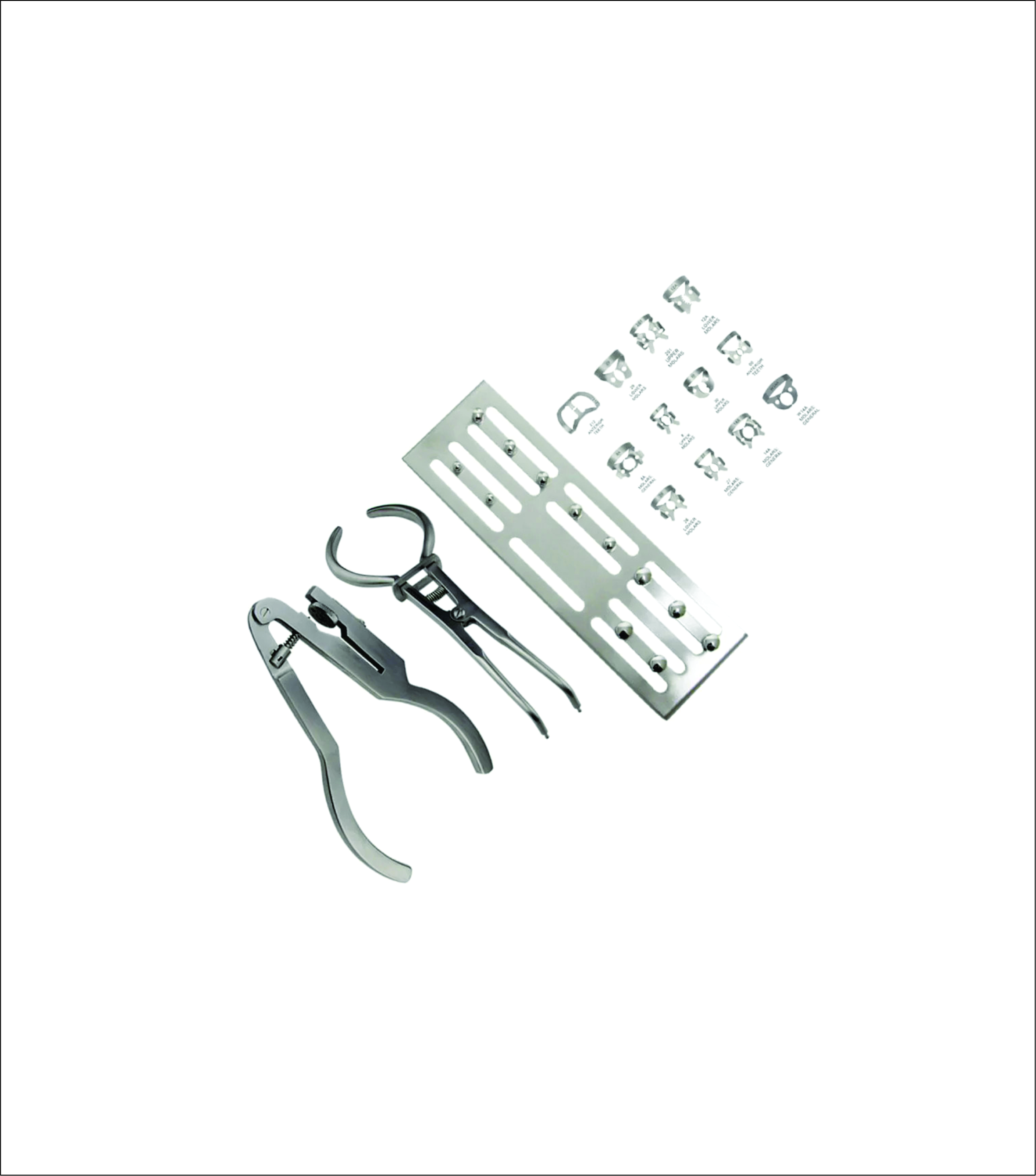 Basic Rubber Dam Kit 12 for Endodontic and Restorative Isolation