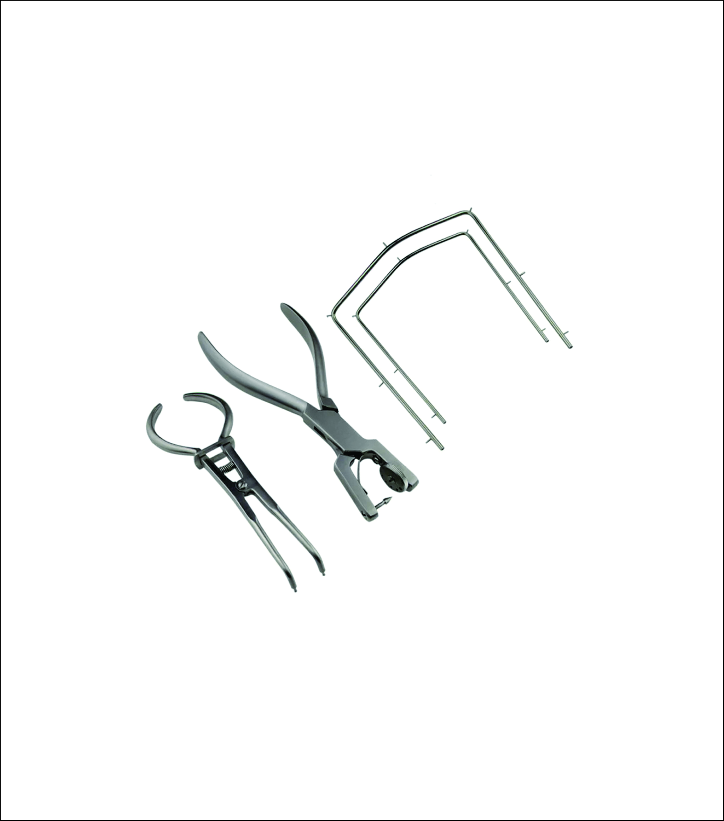 Rubber Dam Kit 4pcs for Adult and Pediatric Rubber Dam Isolation