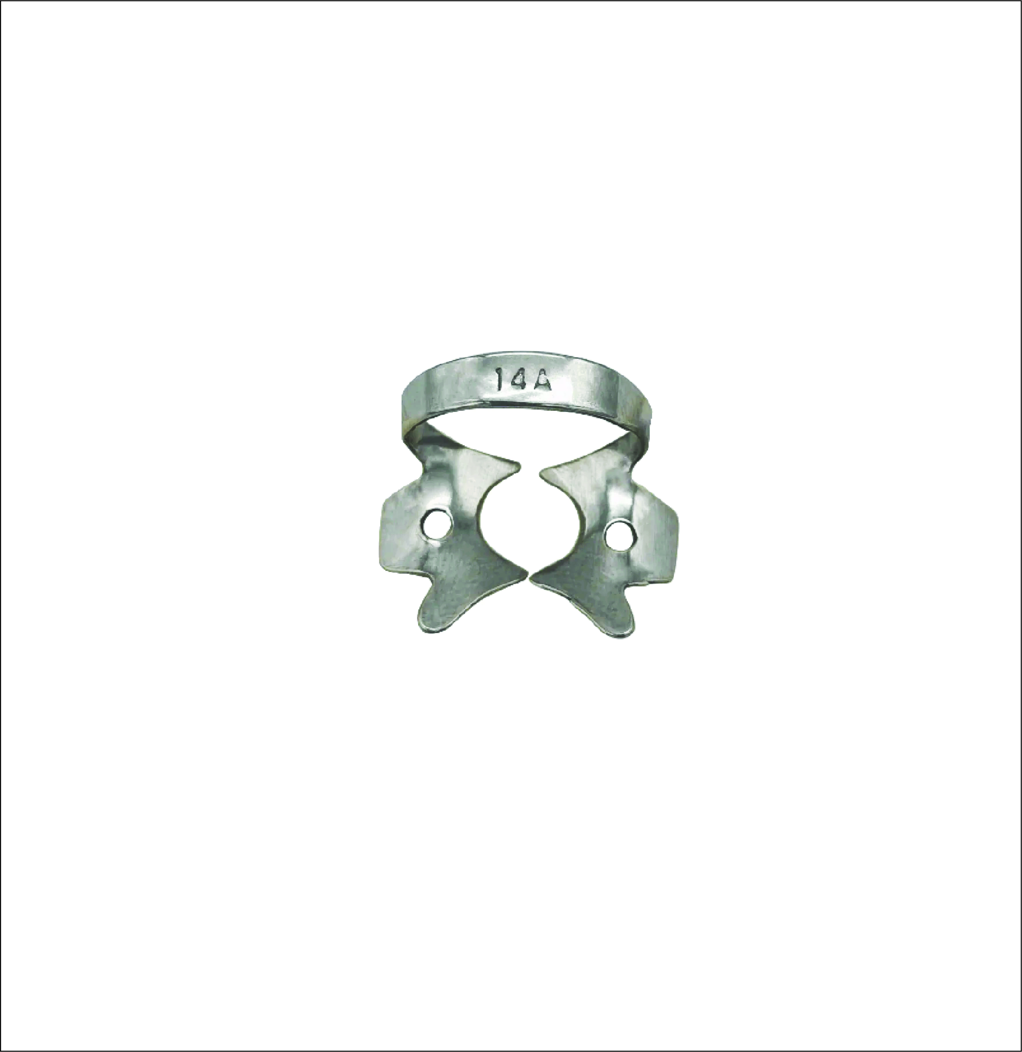 Rubber Dam Clamp 14A for Molars