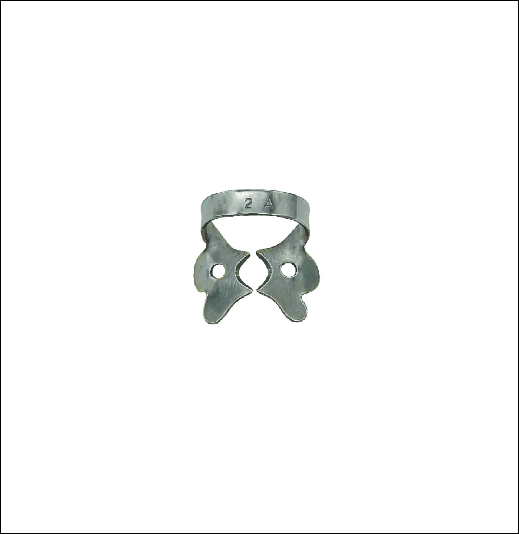 Rubber Dam Clamp 2A for Premolars