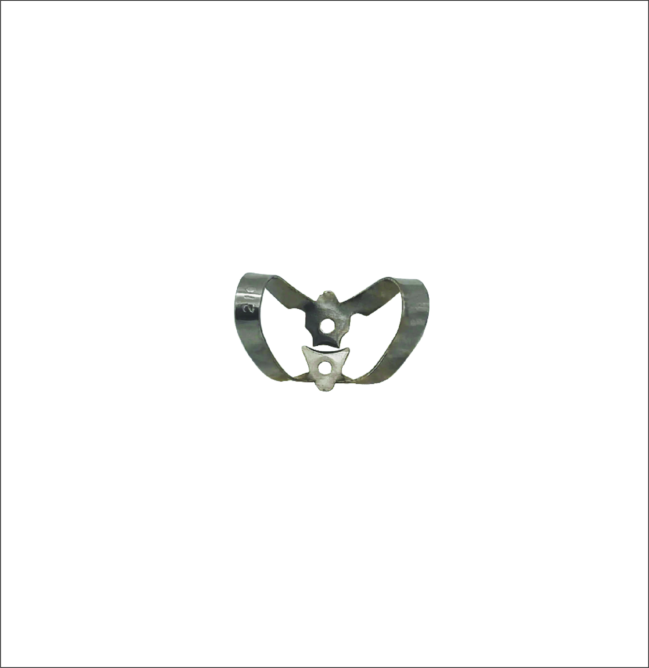 Rubber Dam Clamp 210 for Anterior Teeth