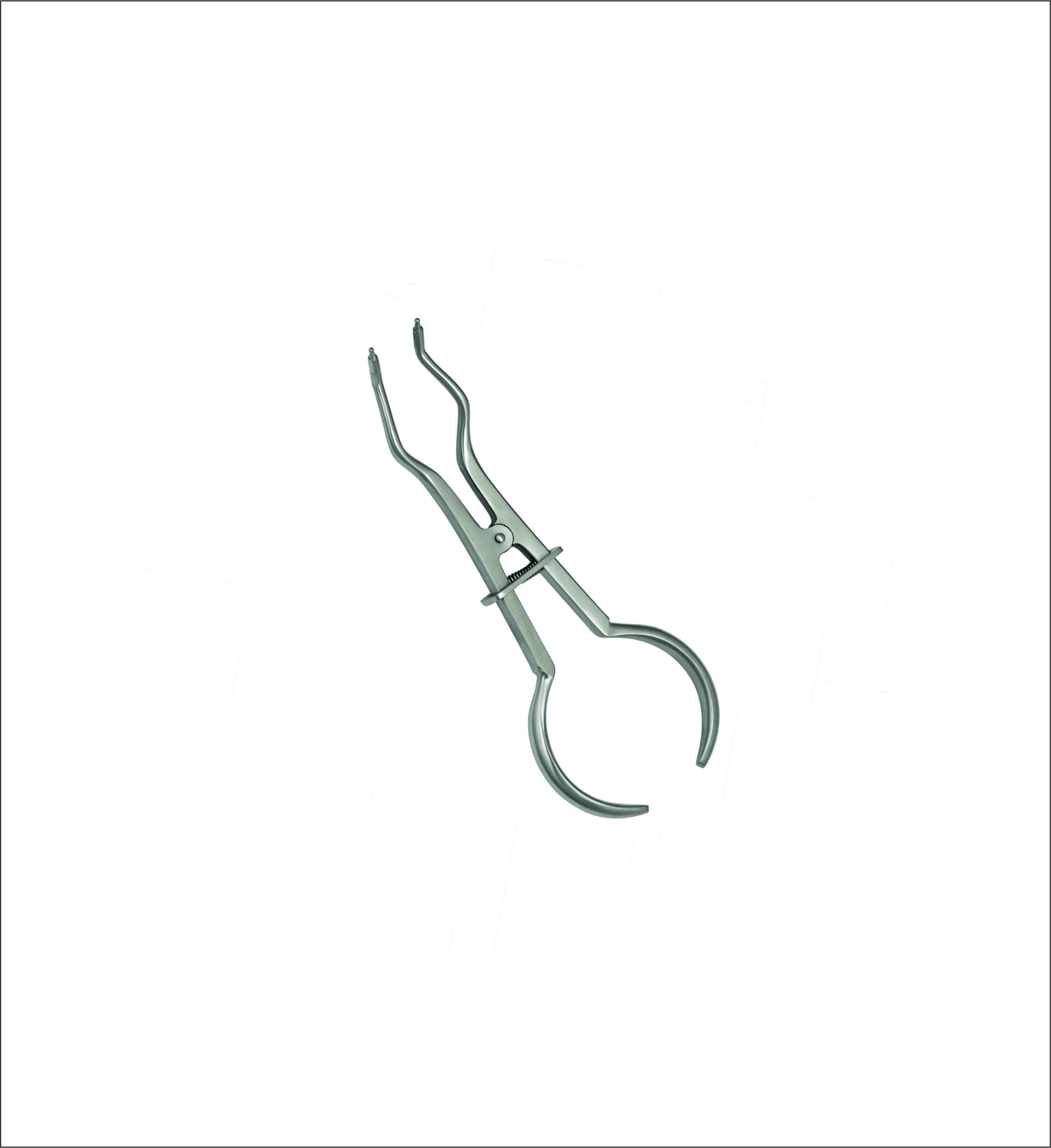 Rubber Dam Clamp Forceps Brewer