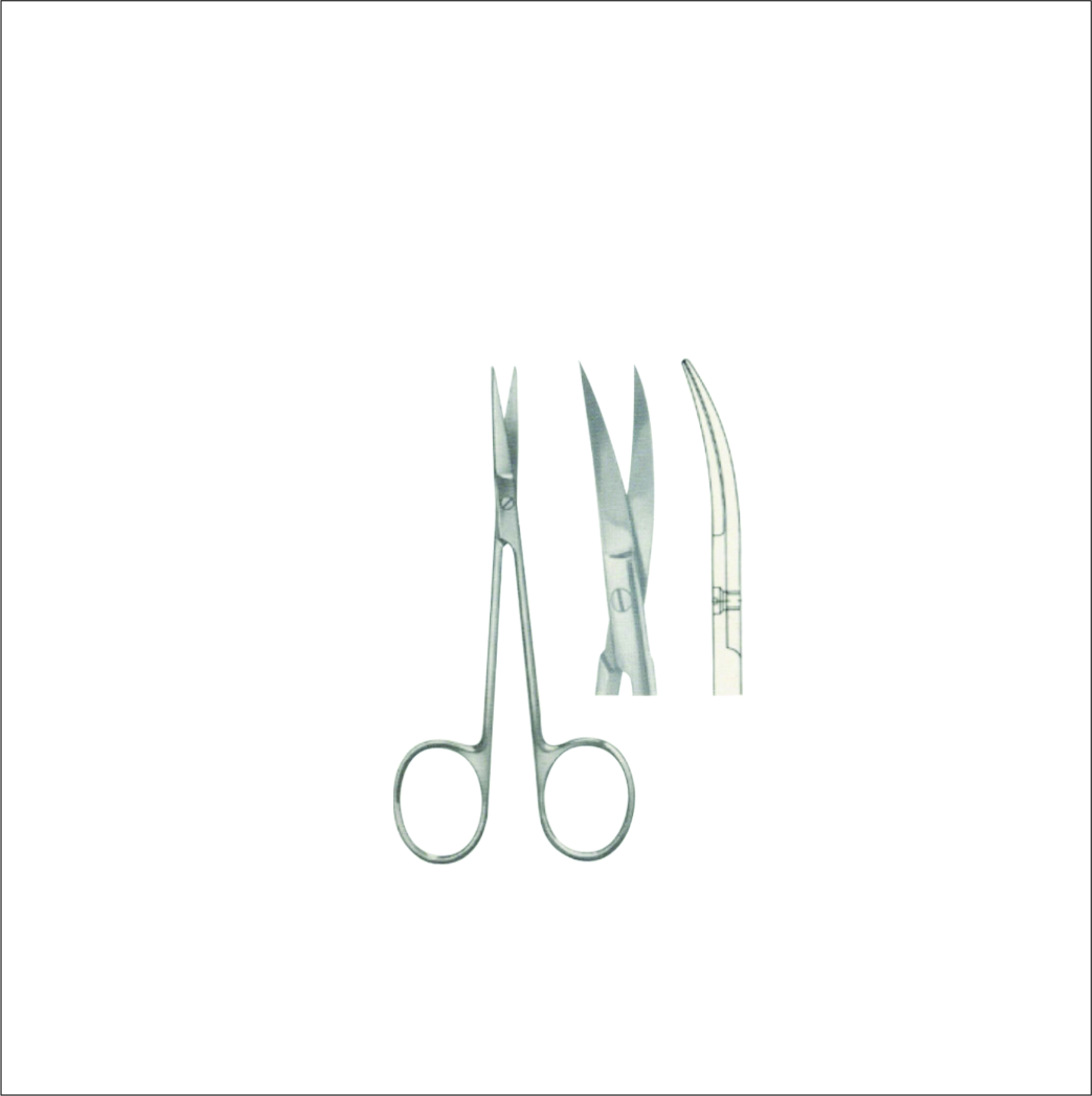 Gum, Surgical, Ligature, Bandage Scissors