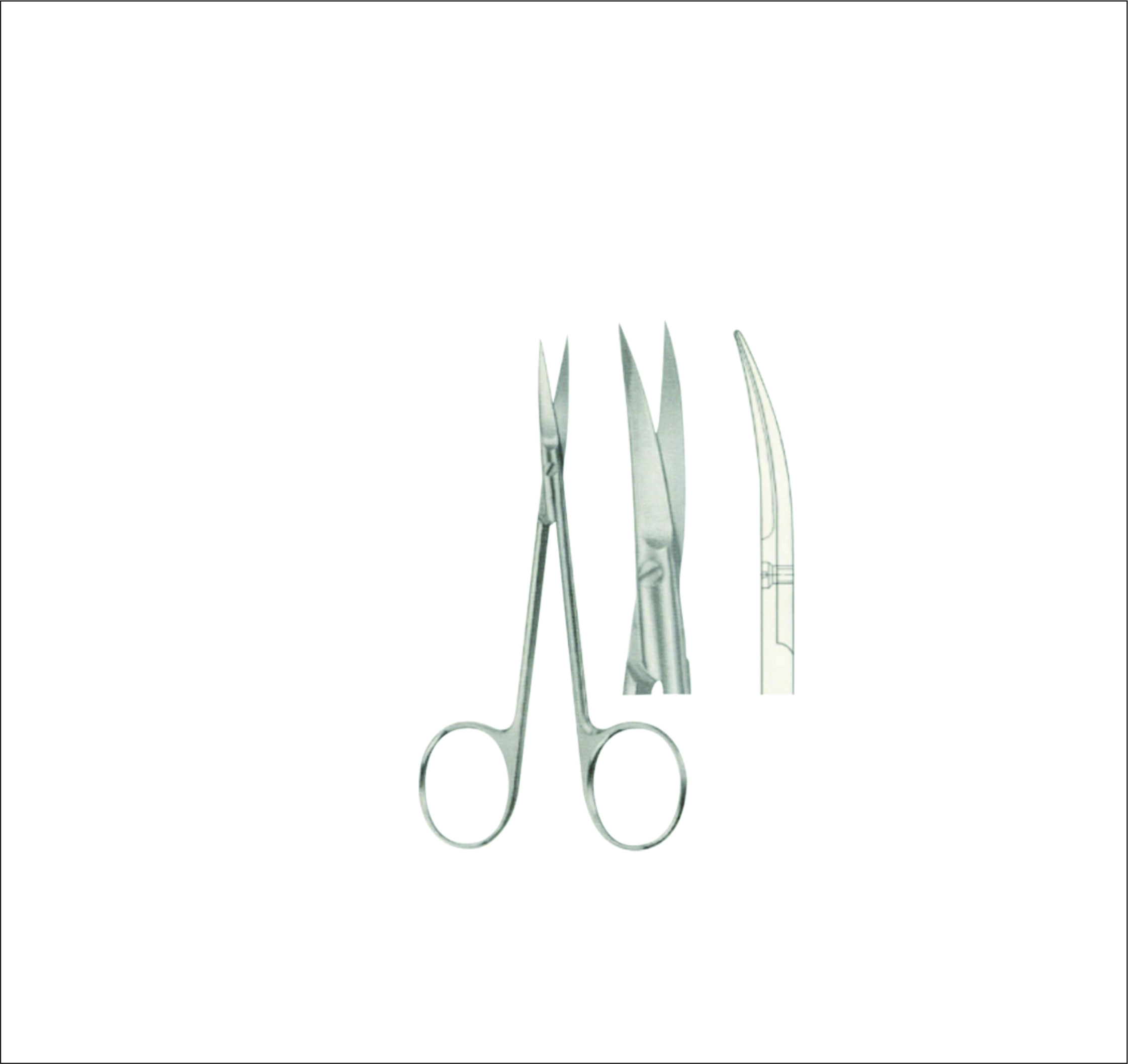 Gum, Surgical, Ligature, Bandage Scissors