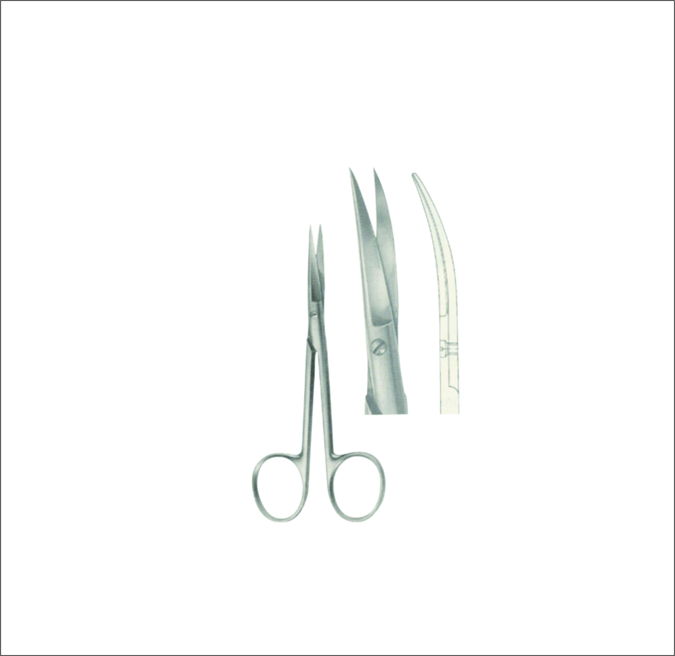 Gum, Surgical, Ligature, Bandage Scissors
