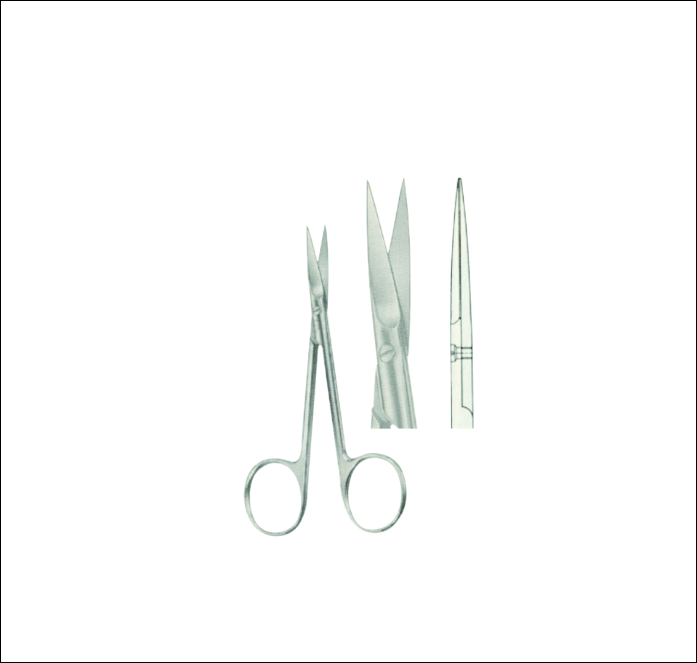 Gum, Surgical, Ligature, Bandage Scissors