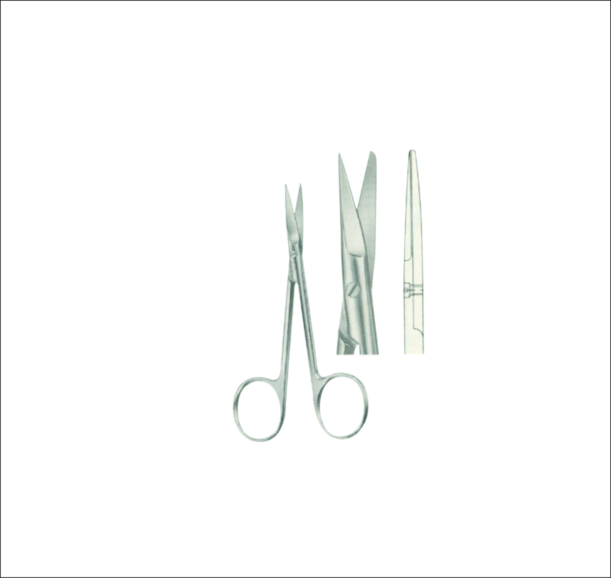 Gum, Surgical, Ligature, Bandage Scissors