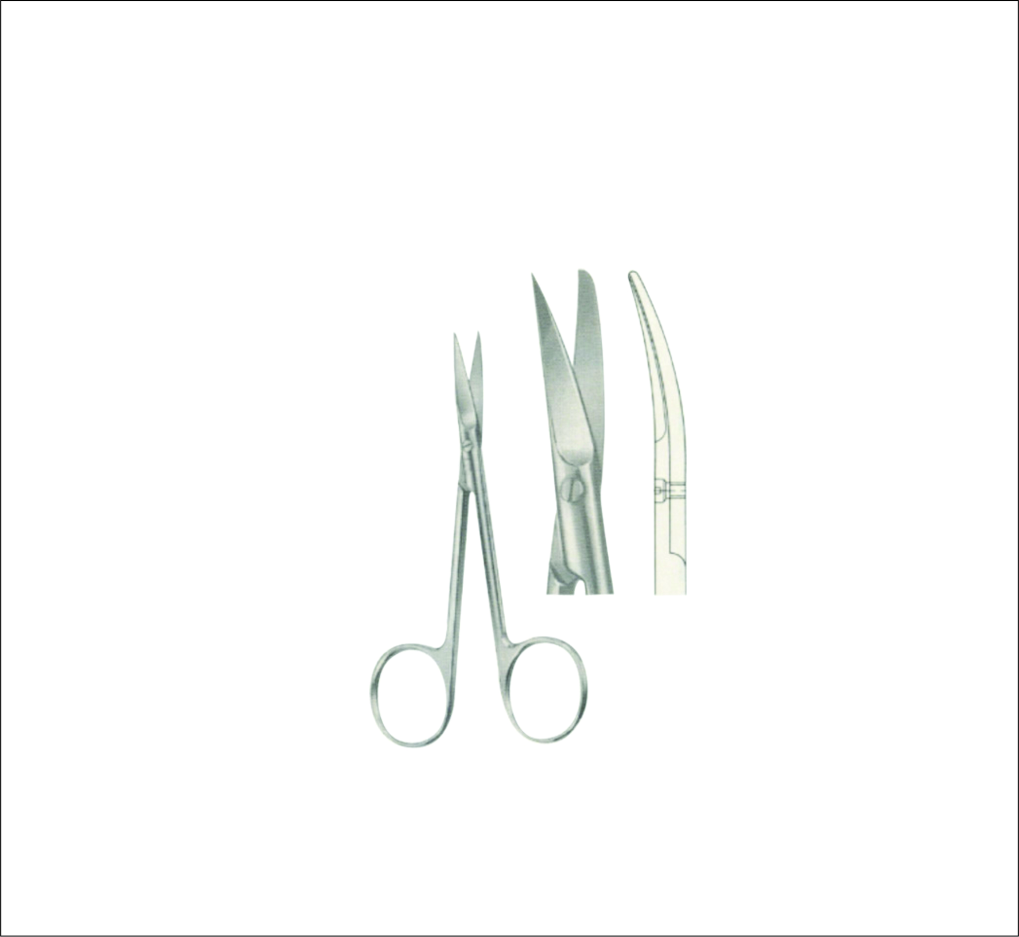 Gum, Surgical, Ligature, Bandage Scissors