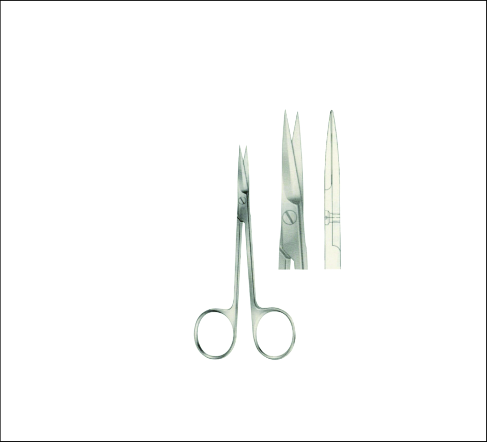 Gum, Surgical, Ligature, Bandage Scissors