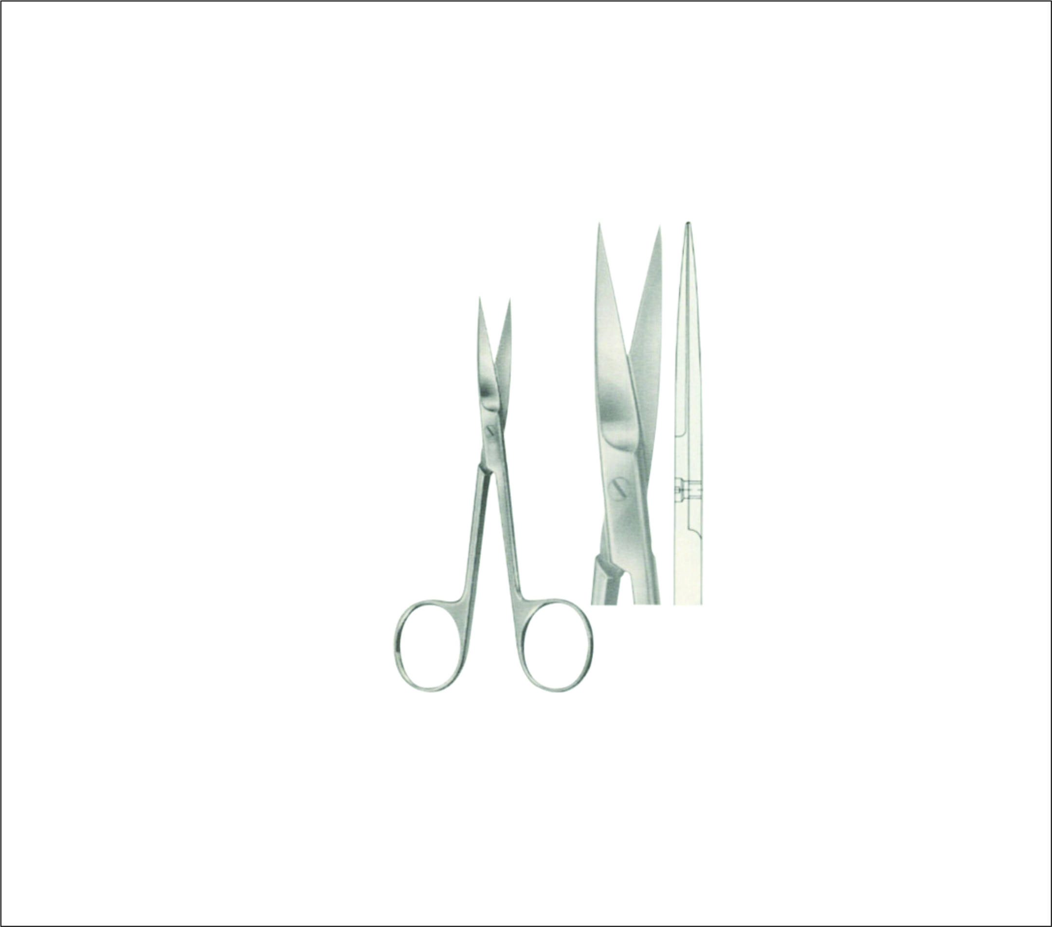Gum, Surgical, Ligature, Bandage Scissors