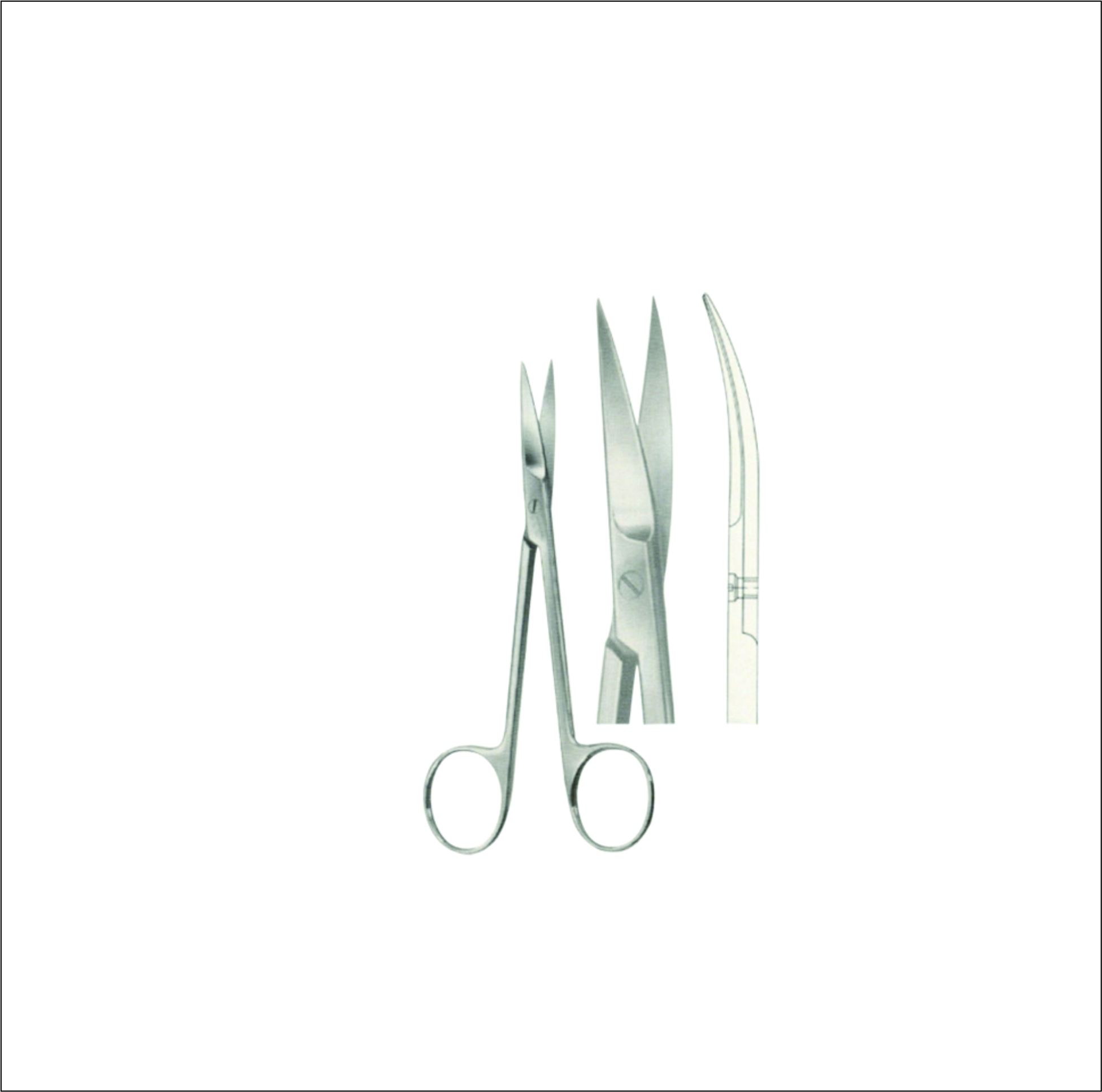 Gum, Surgical, Ligature, Bandage Scissors