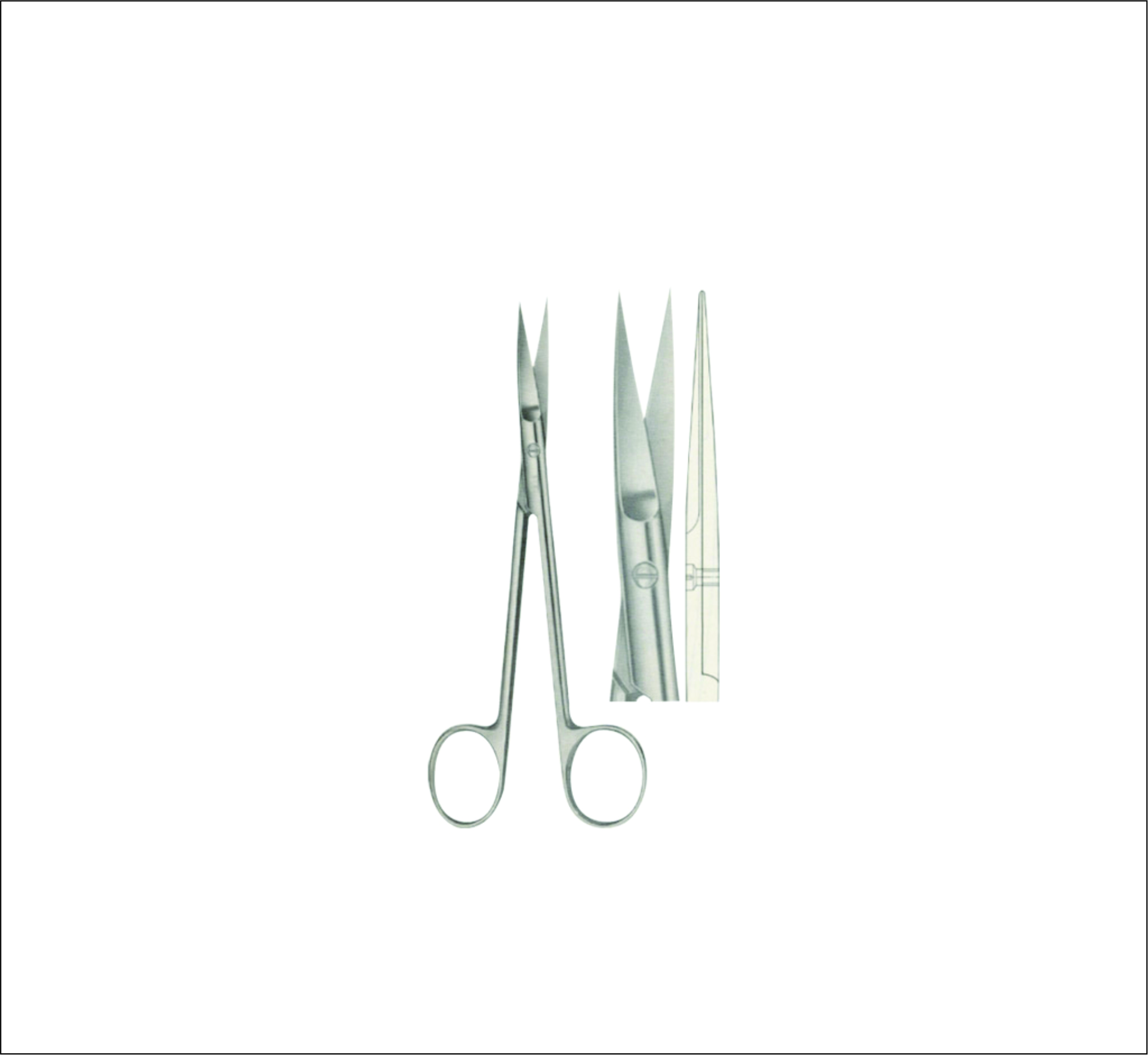 Gum, Surgical, Ligature, Bandage Scissors