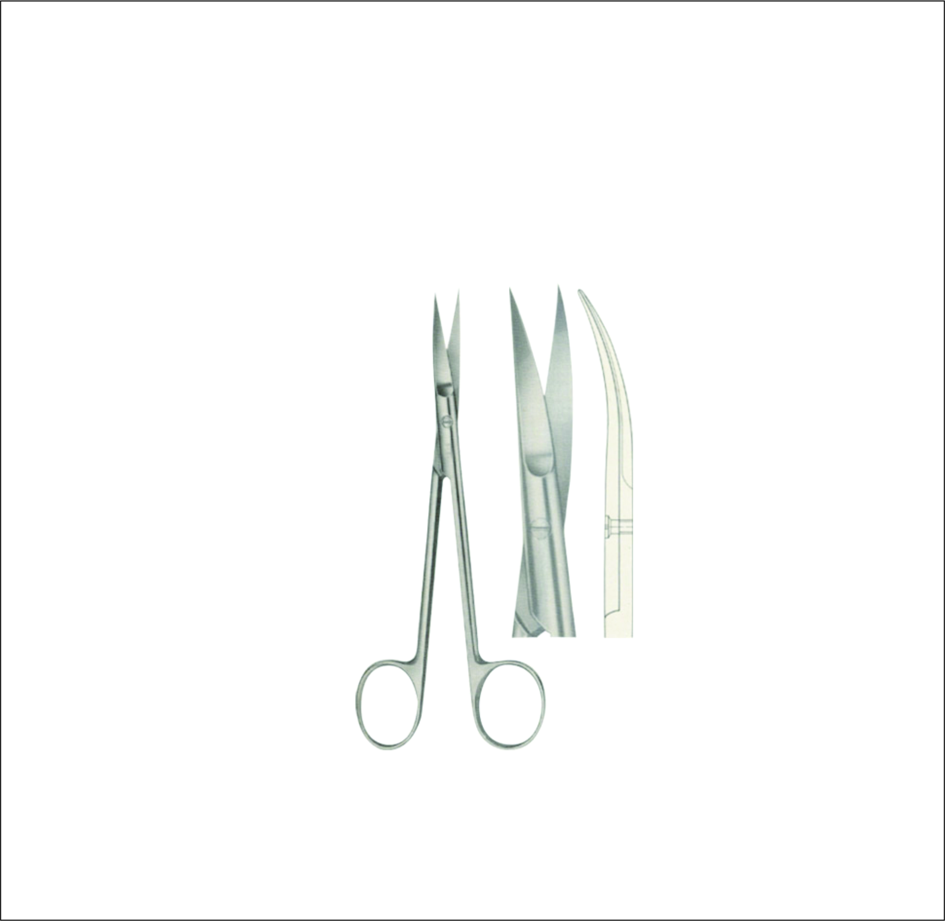 Gum, Surgical, Ligature, Bandage Scissors