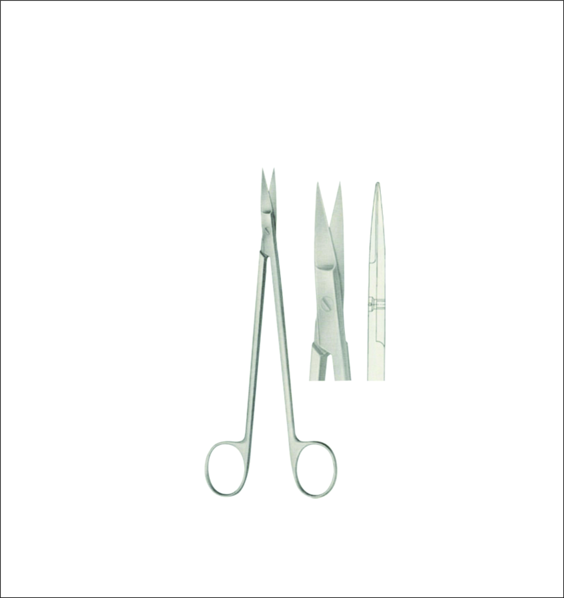 Gum, Surgical, Ligature, Bandage Scissors