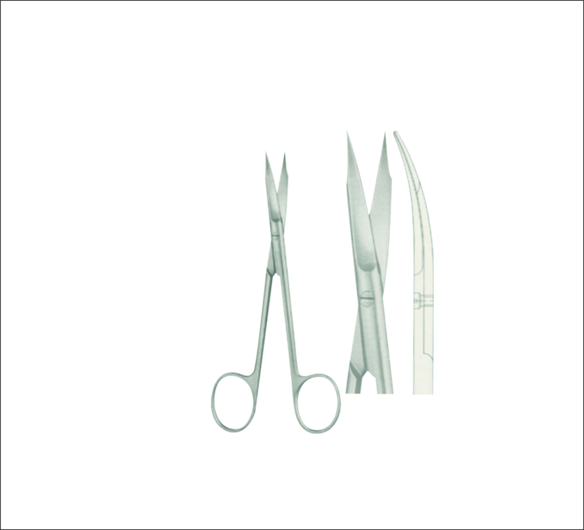 Gum, Surgical, Ligature, Bandage Scissors