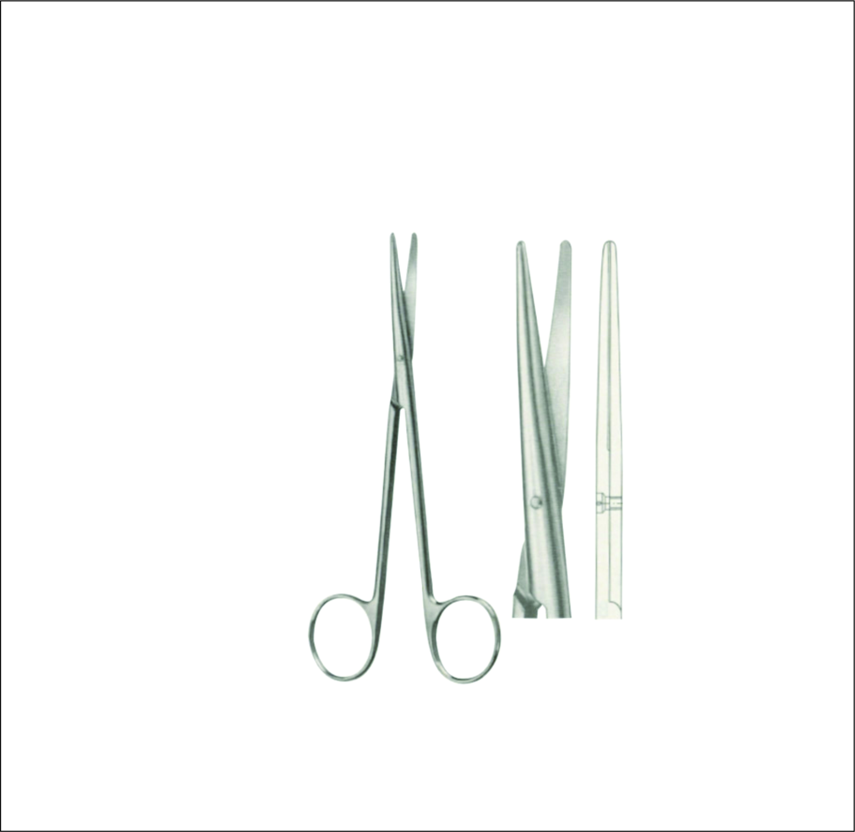 Gum, Surgical, Ligature, Bandage Scissors