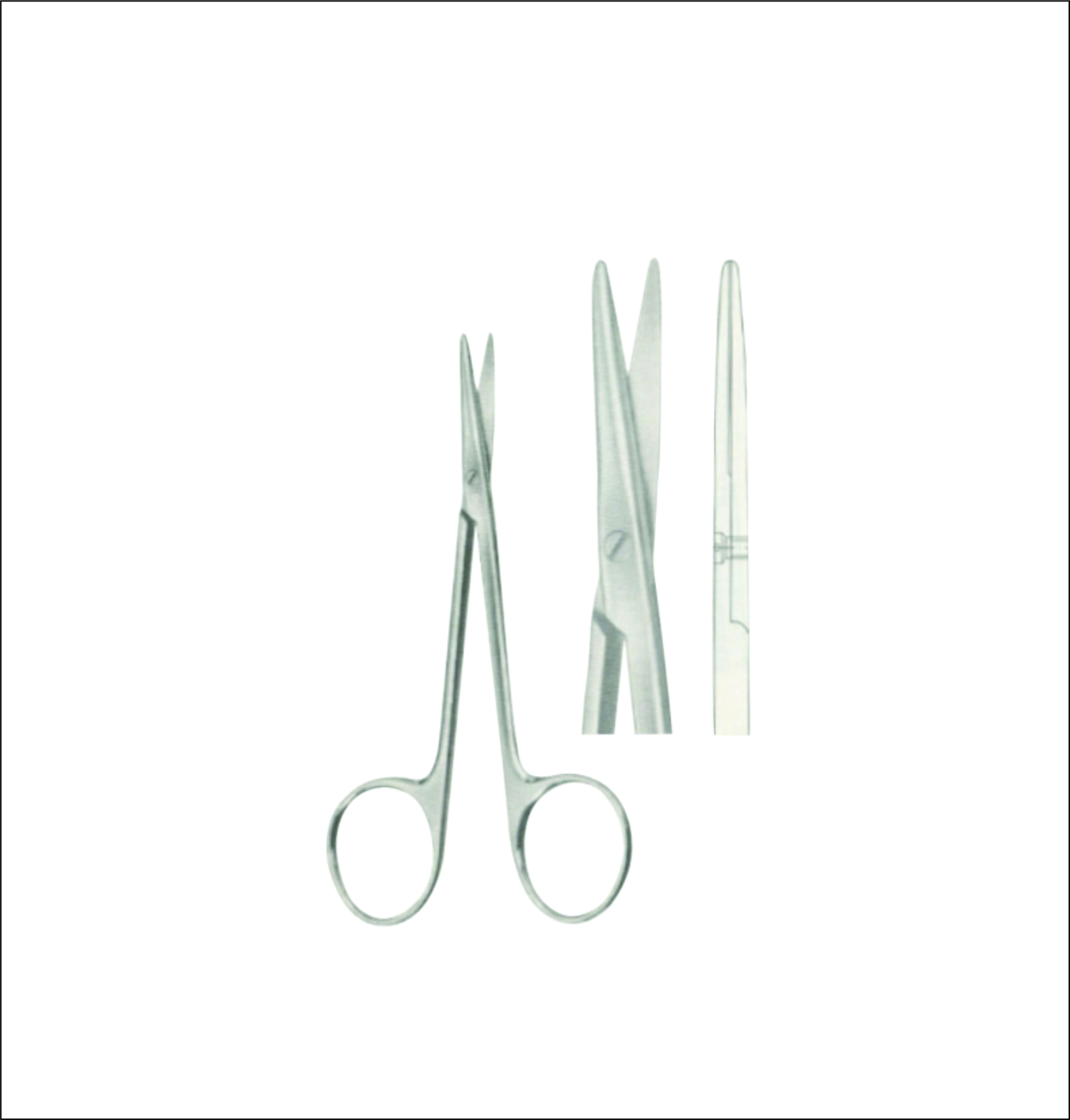 Gum, Surgical, Ligature, Bandage Scissors