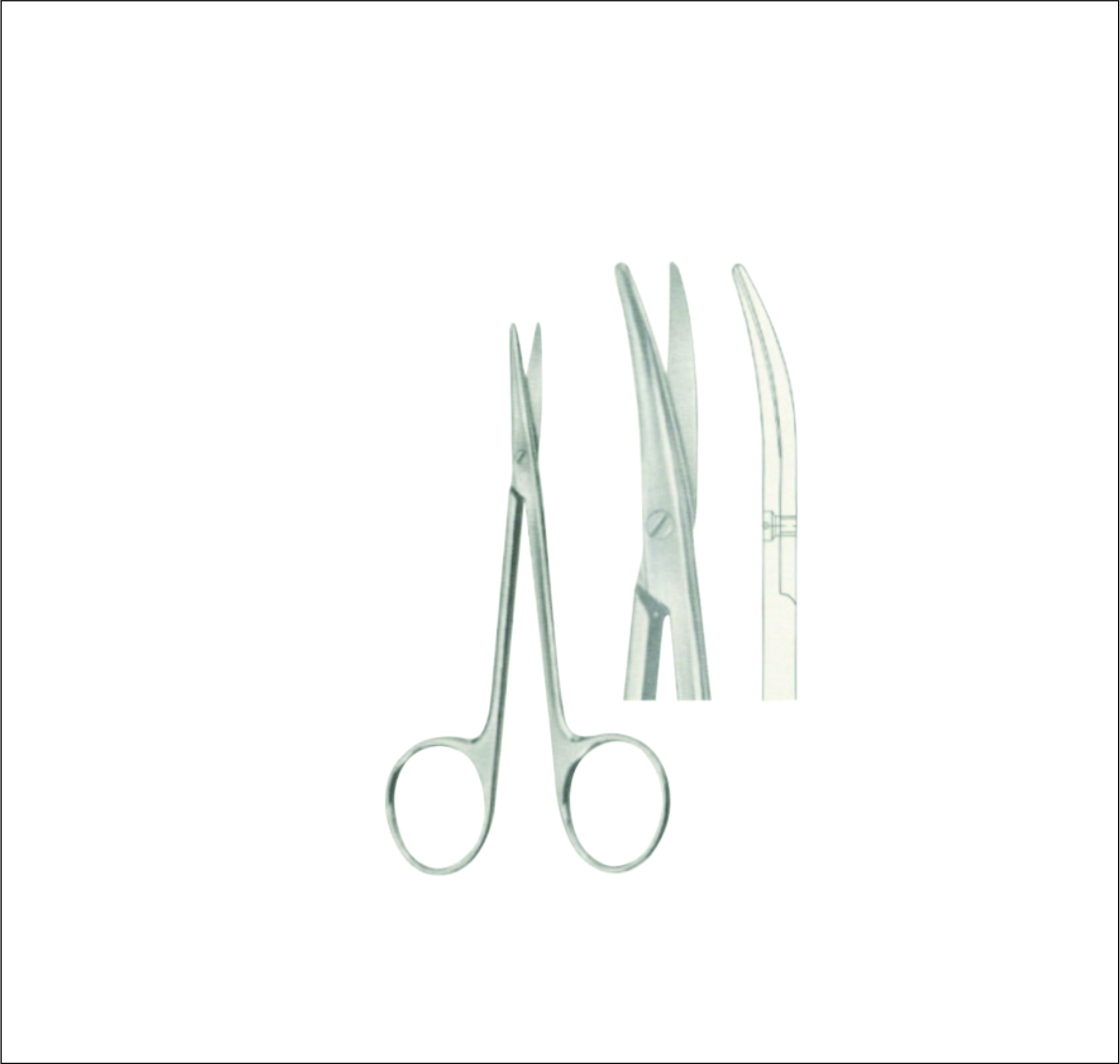 Gum, Surgical, Ligature, Bandage Scissors