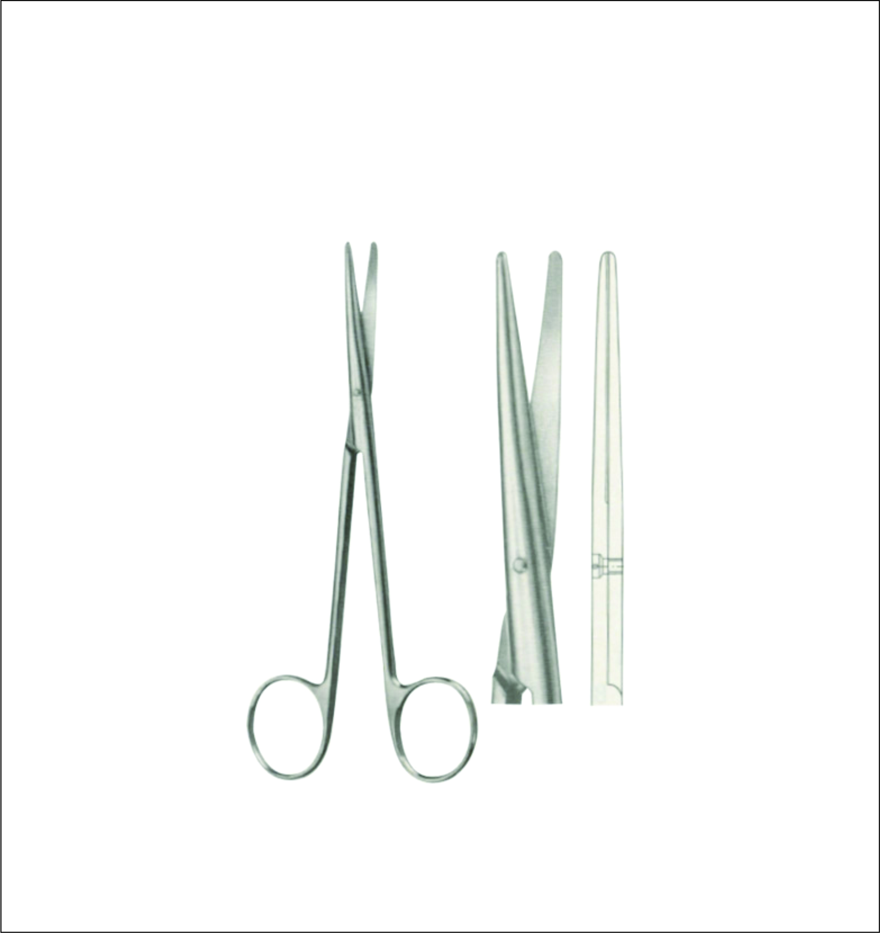 Gum, Surgical, Ligature, Bandage Scissors