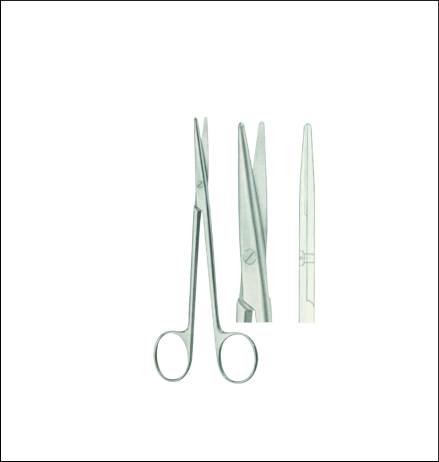 Gum, Surgical, Ligature, Bandage Scissors