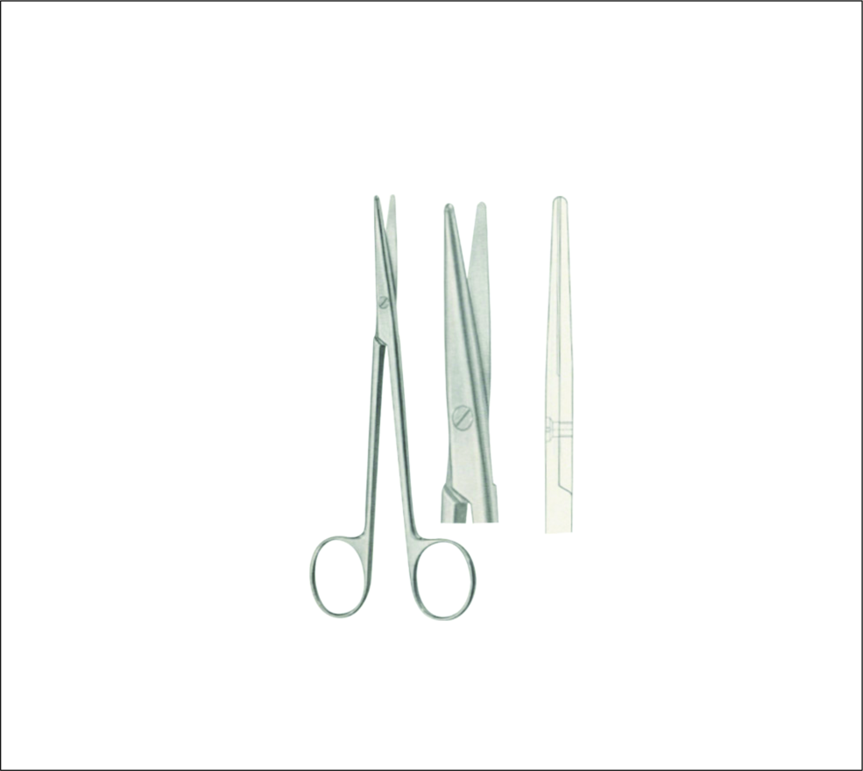 Gum, Surgical, Ligature, Bandage Scissors