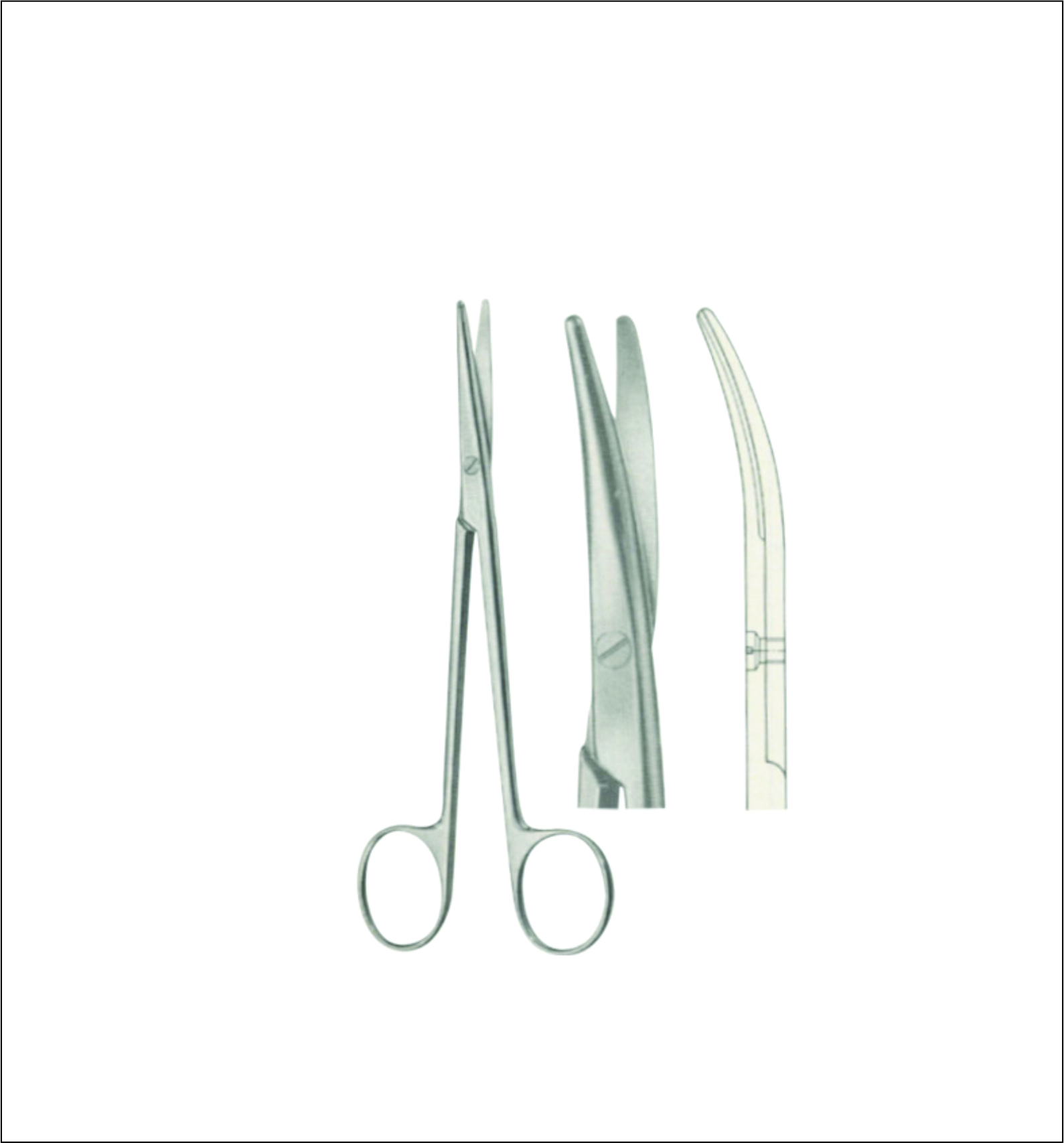 Gum, Surgical, Ligature, Bandage Scissors