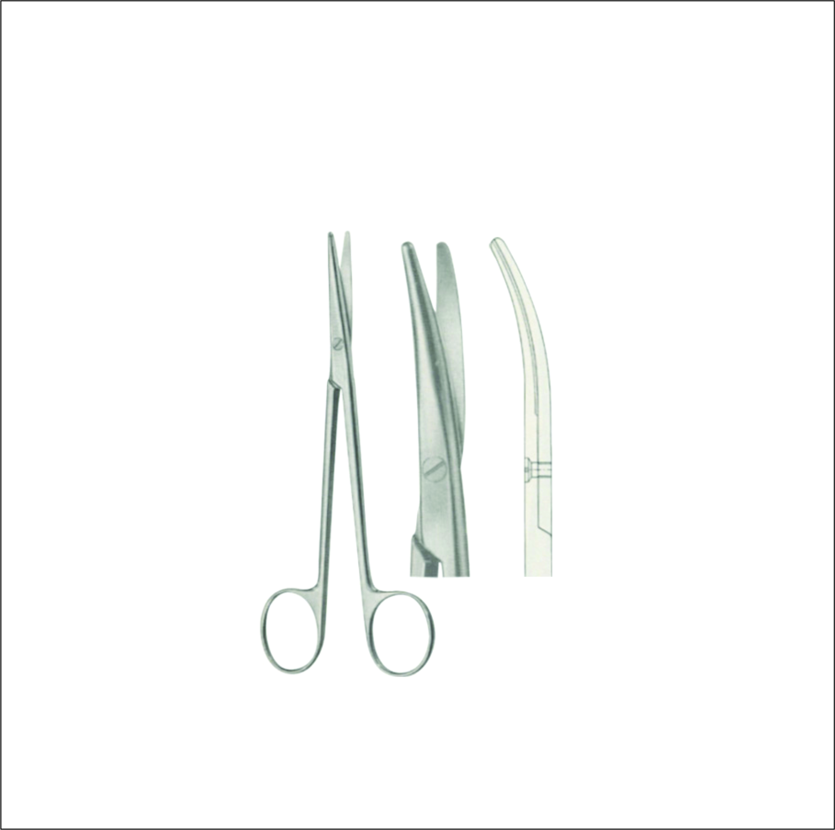 Gum, Surgical, Ligature, Bandage Scissors