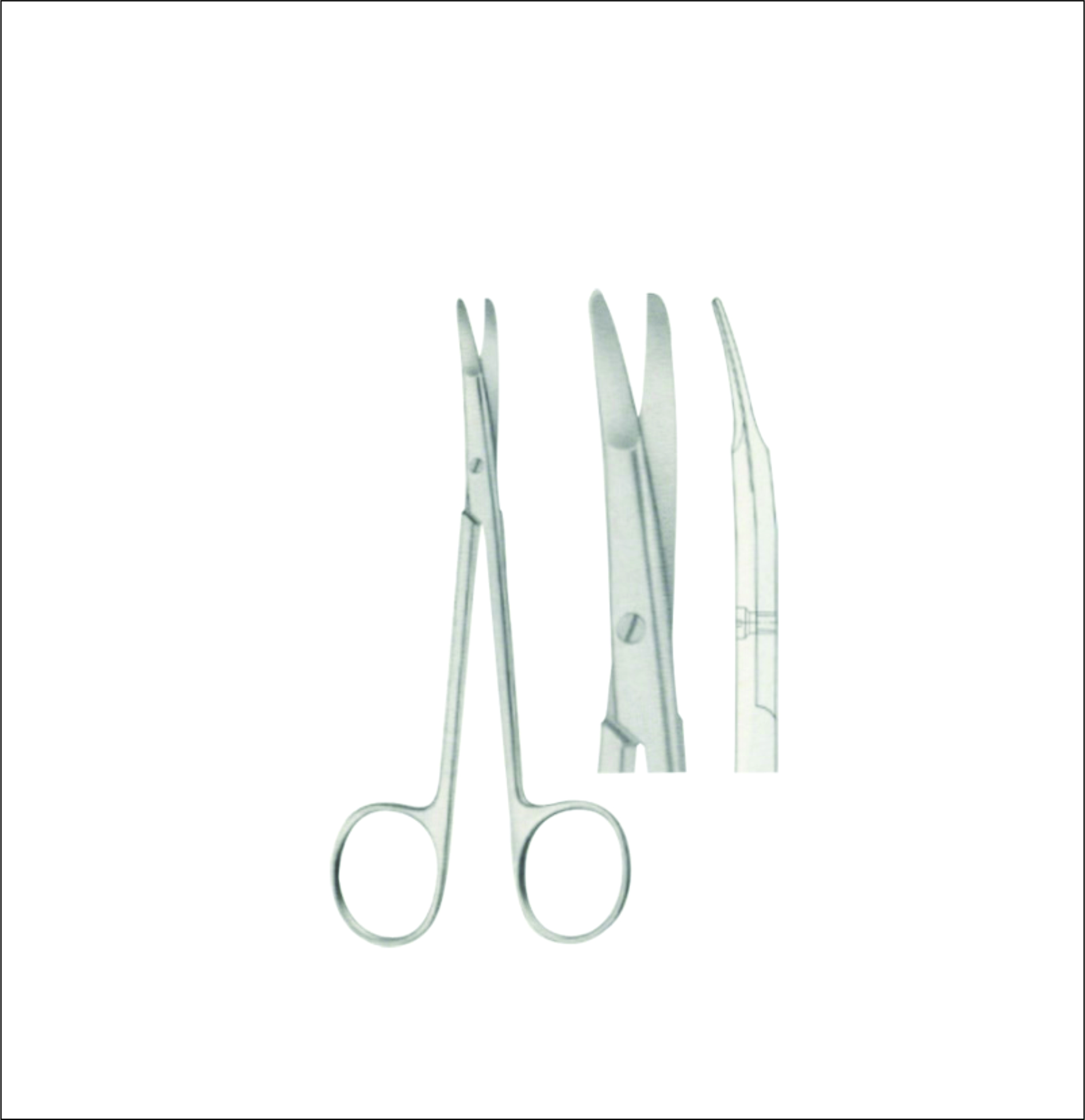 Gum, Surgical, Ligature, Bandage Scissors