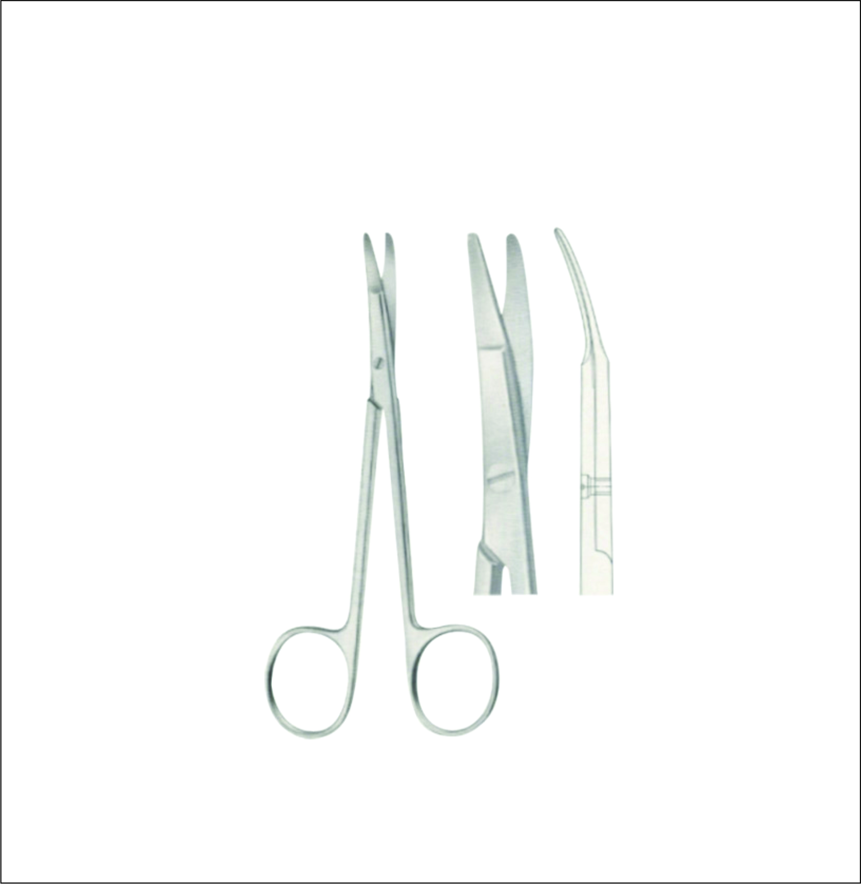 Gum, Surgical, Ligature, Bandage Scissors