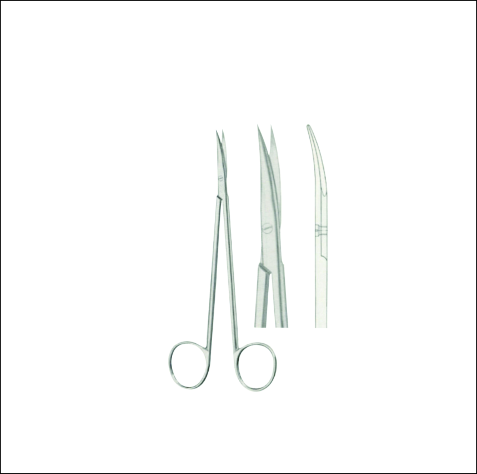 Gum, Surgical, Ligature, Bandage Scissors