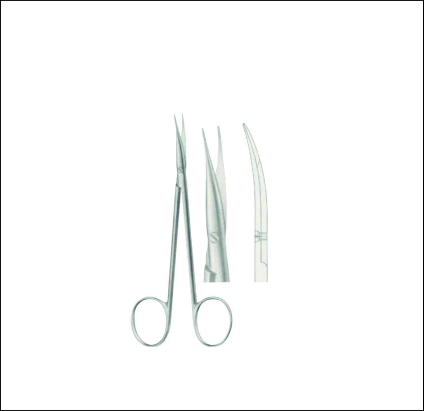 Gum, Surgical, Ligature, Bandage Scissors