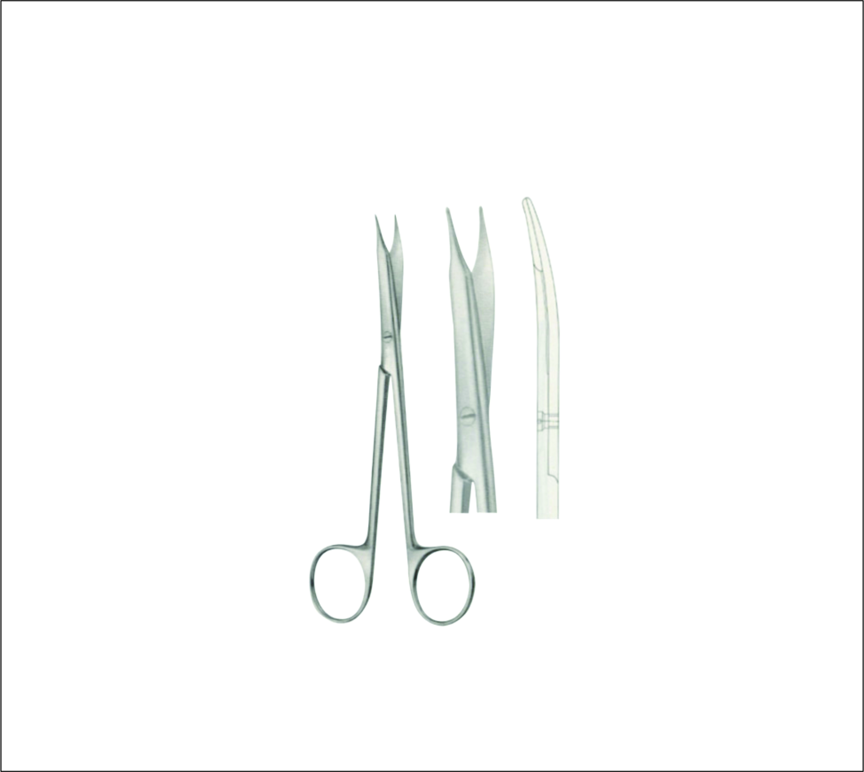 Gum, Surgical, Ligature, Bandage Scissors