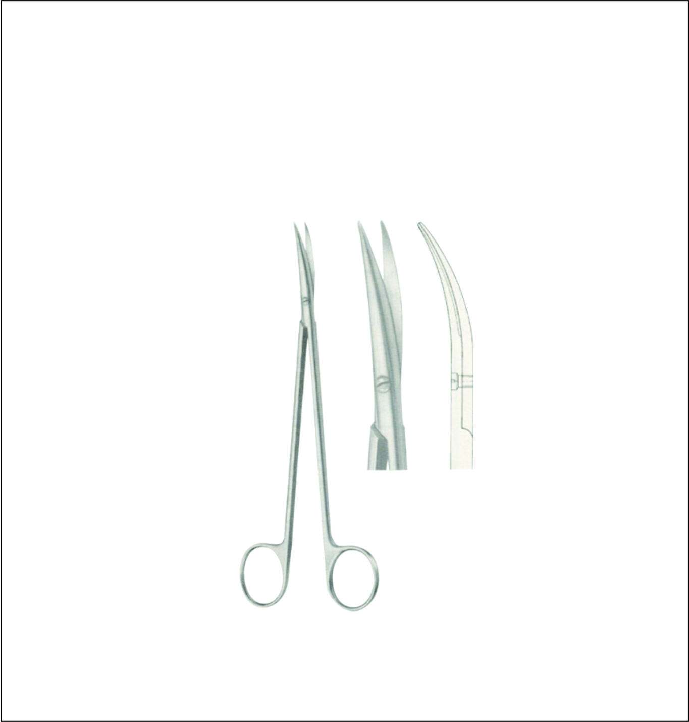 Gum, Surgical, Ligature, Bandage Scissors