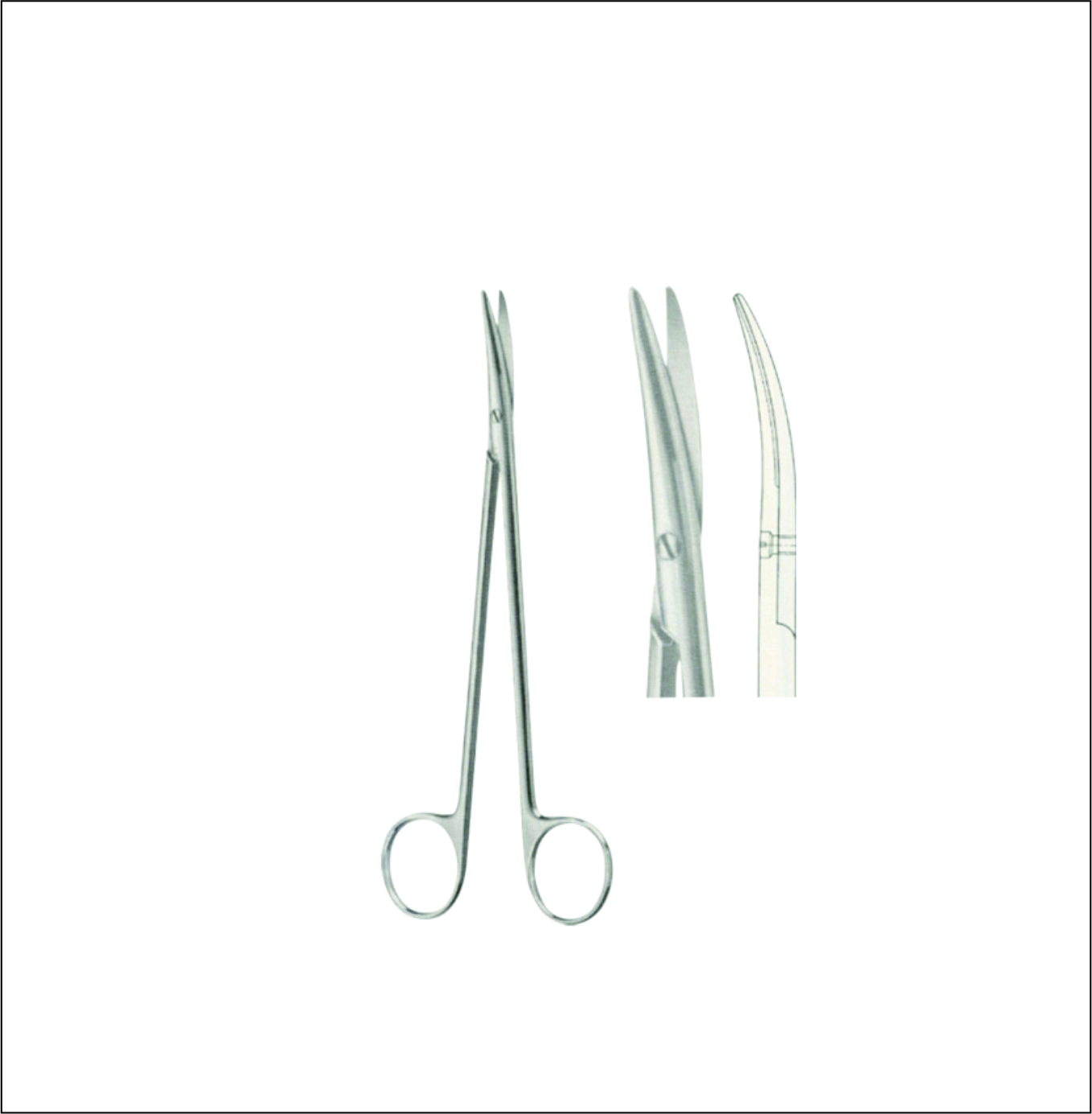 Gum, Surgical, Ligature, Bandage Scissors
