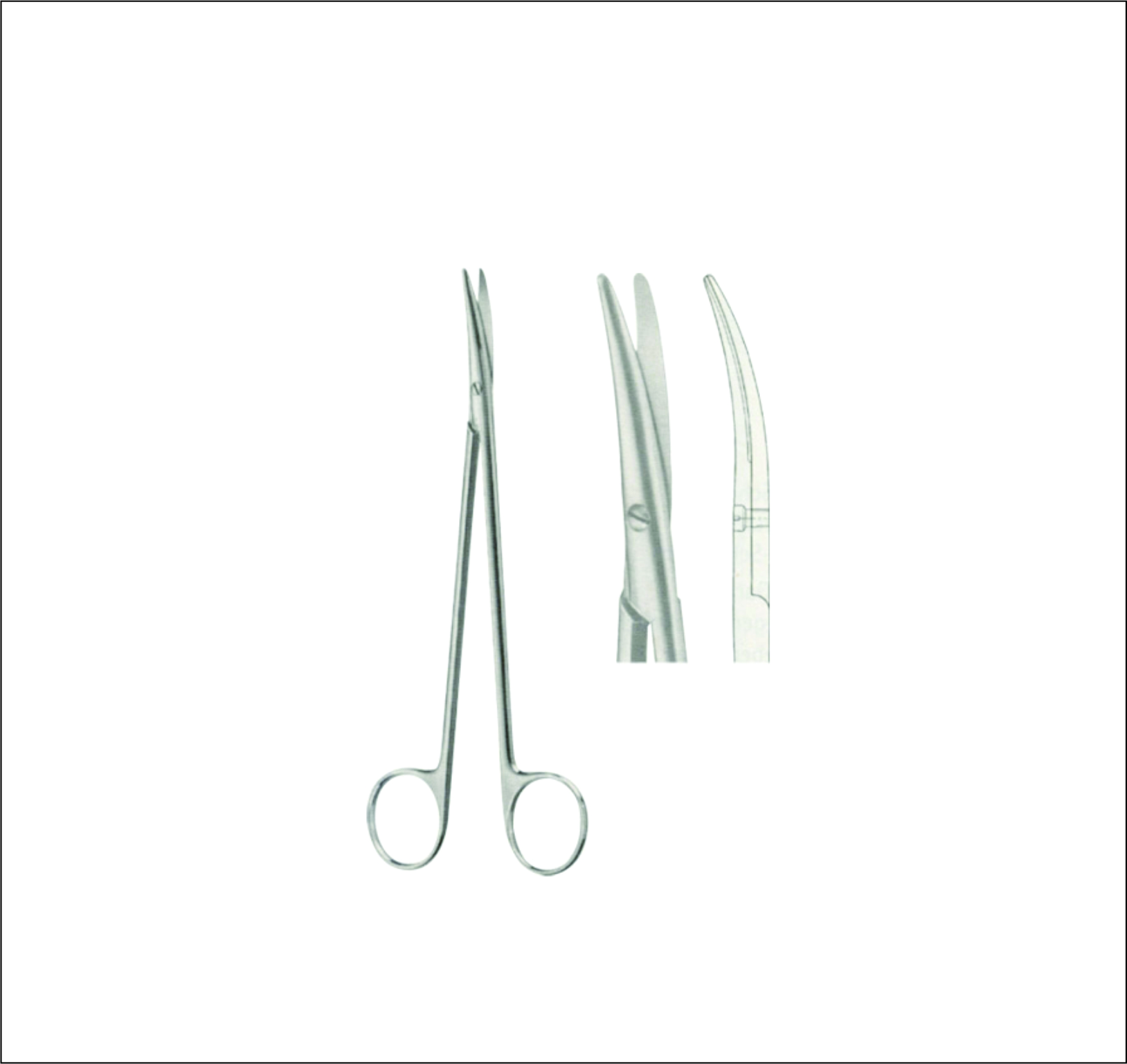 Gum, Surgical, Ligature, Bandage Scissors