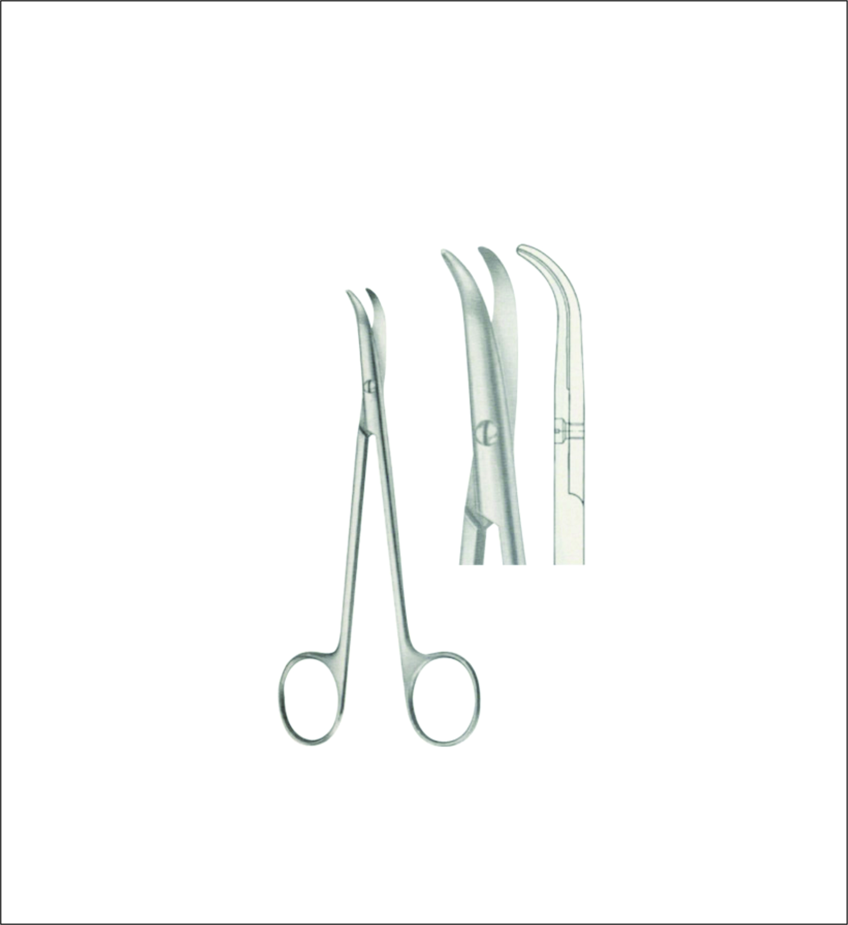 Gum, Surgical, Ligature, Bandage Scissors